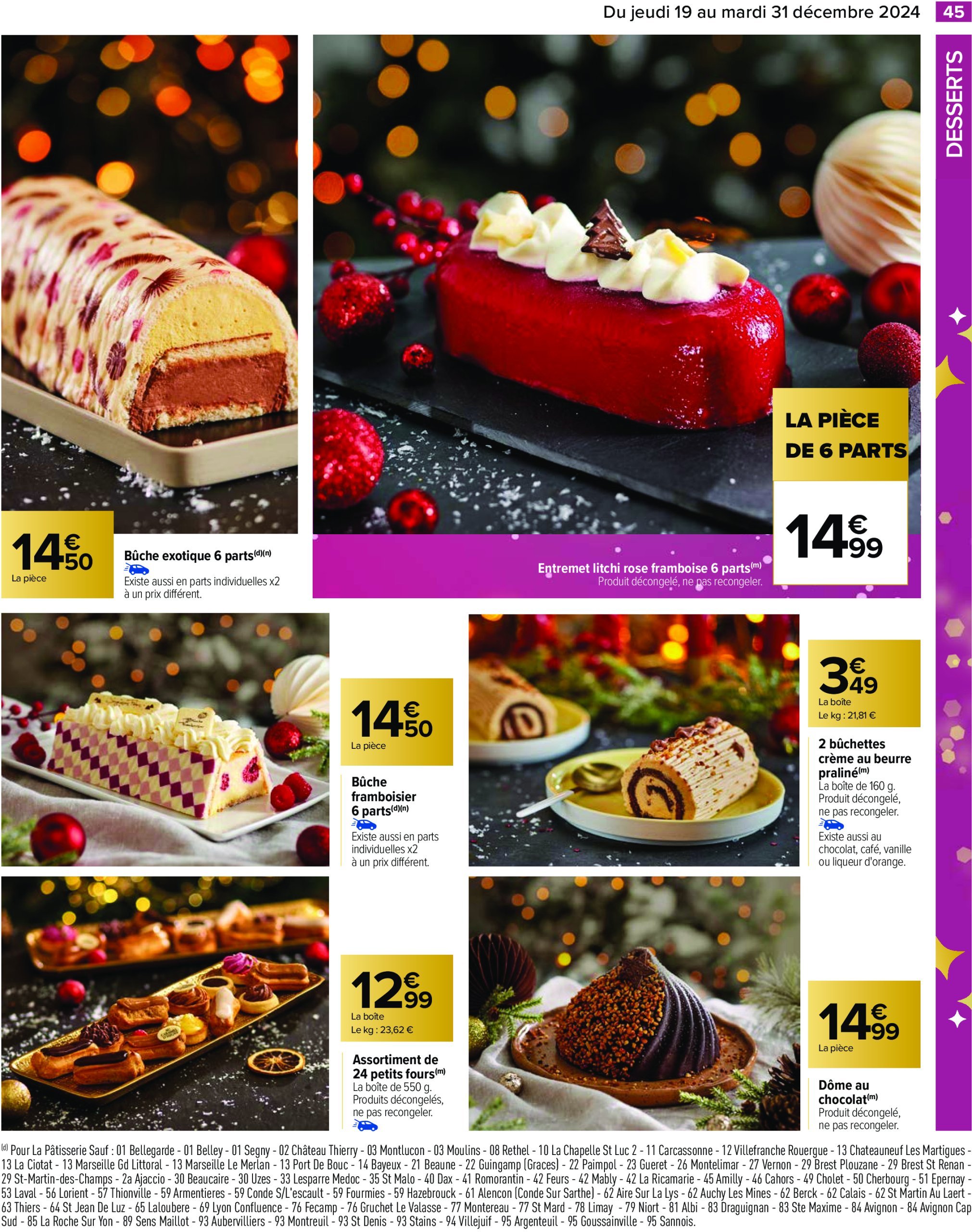 carrefour - Catalogue Carrefour valable dès 19/12 - 31/12 - page: 47