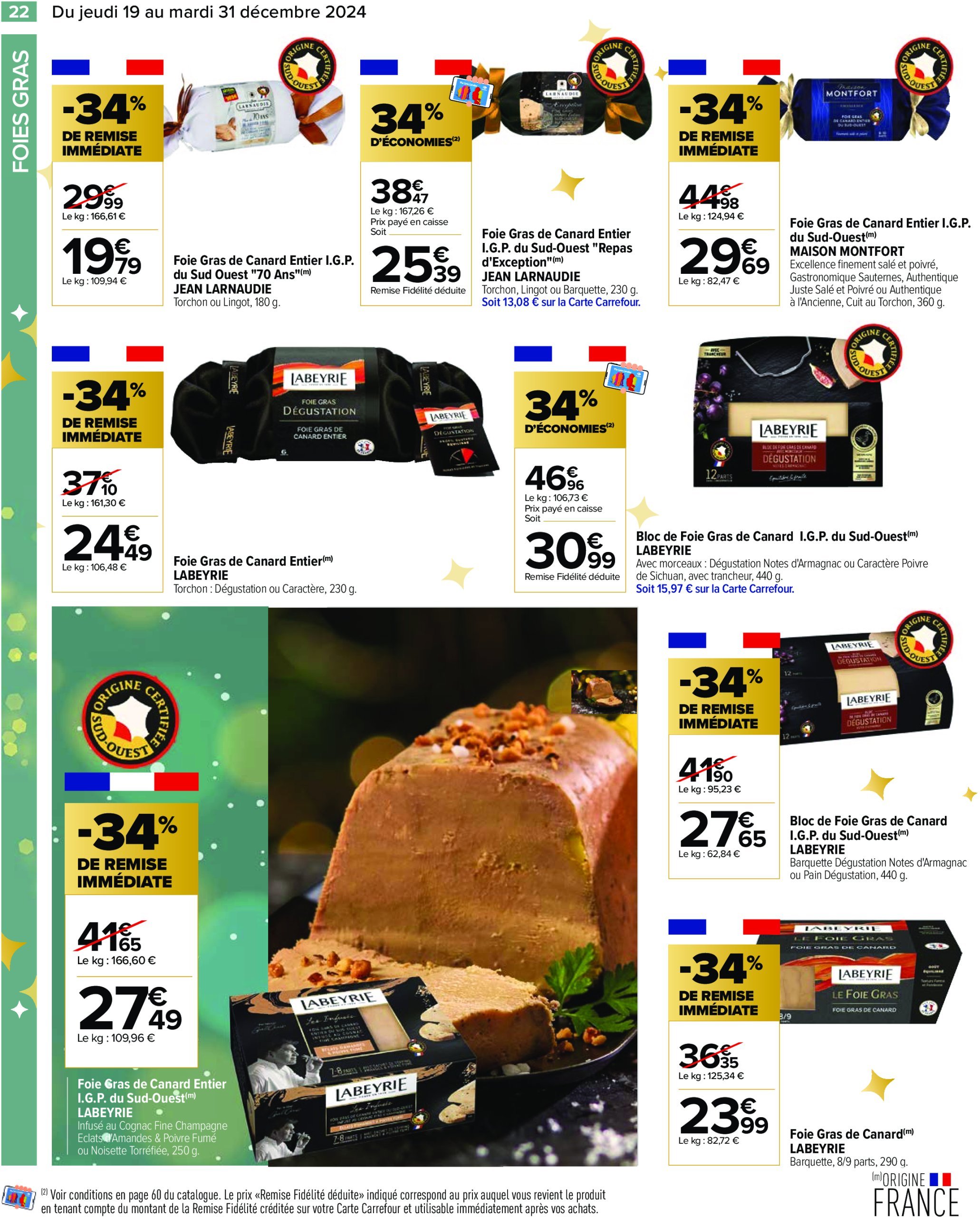 carrefour - Catalogue Carrefour valable dès 19/12 - 31/12 - page: 24