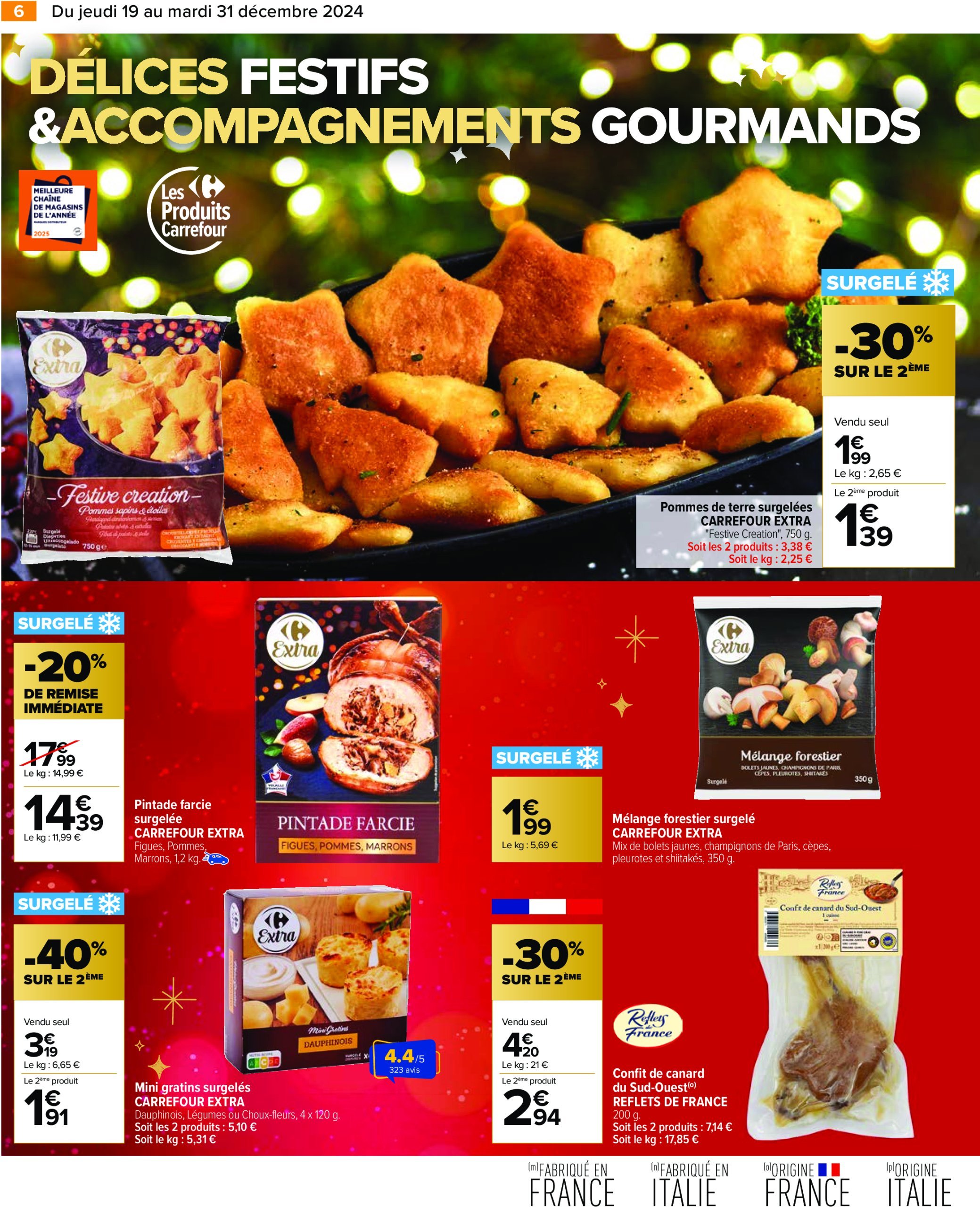 carrefour - Catalogue Carrefour valable dès 19/12 - 31/12 - page: 8