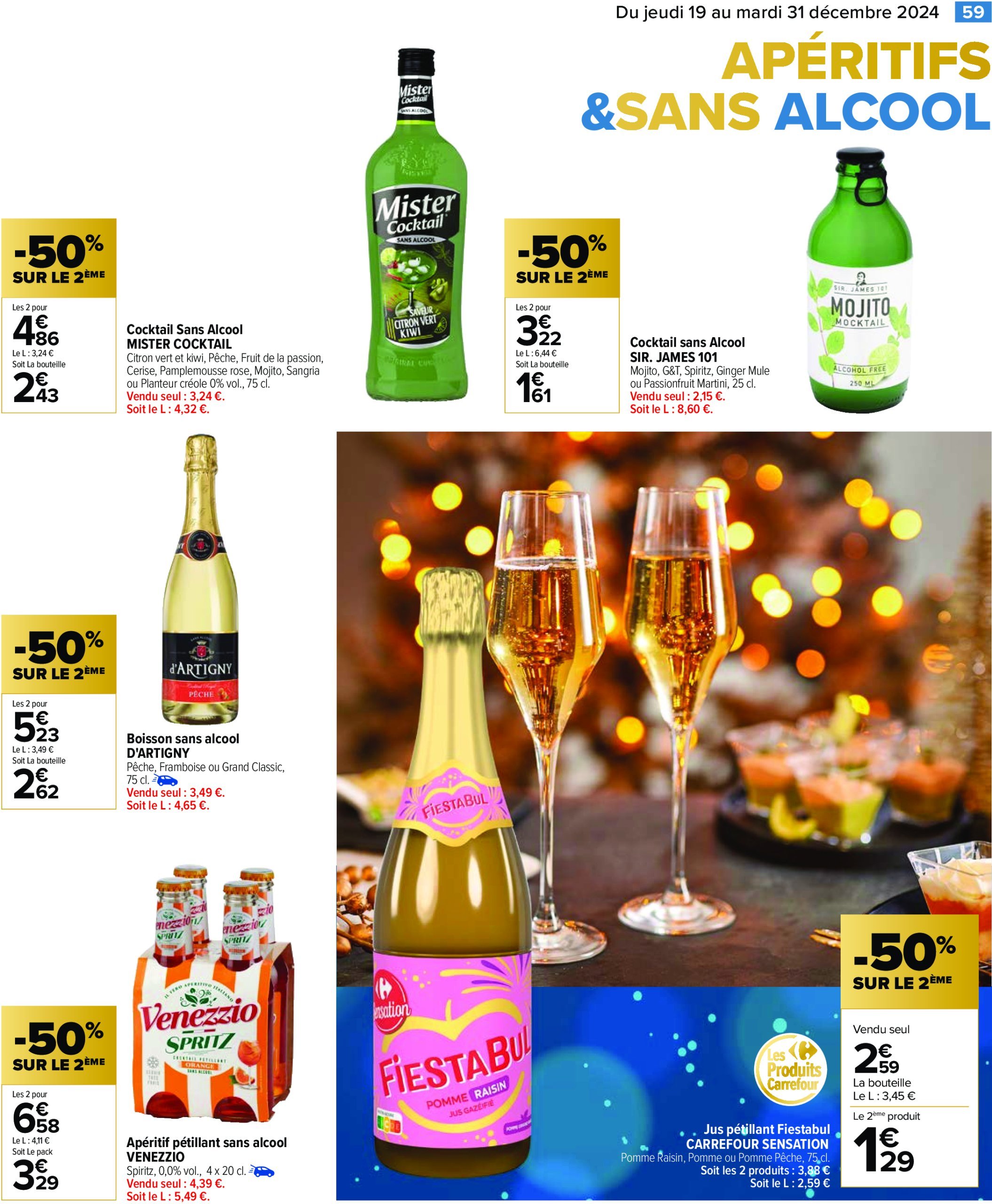 carrefour - Catalogue Carrefour valable dès 19/12 - 31/12 - page: 61