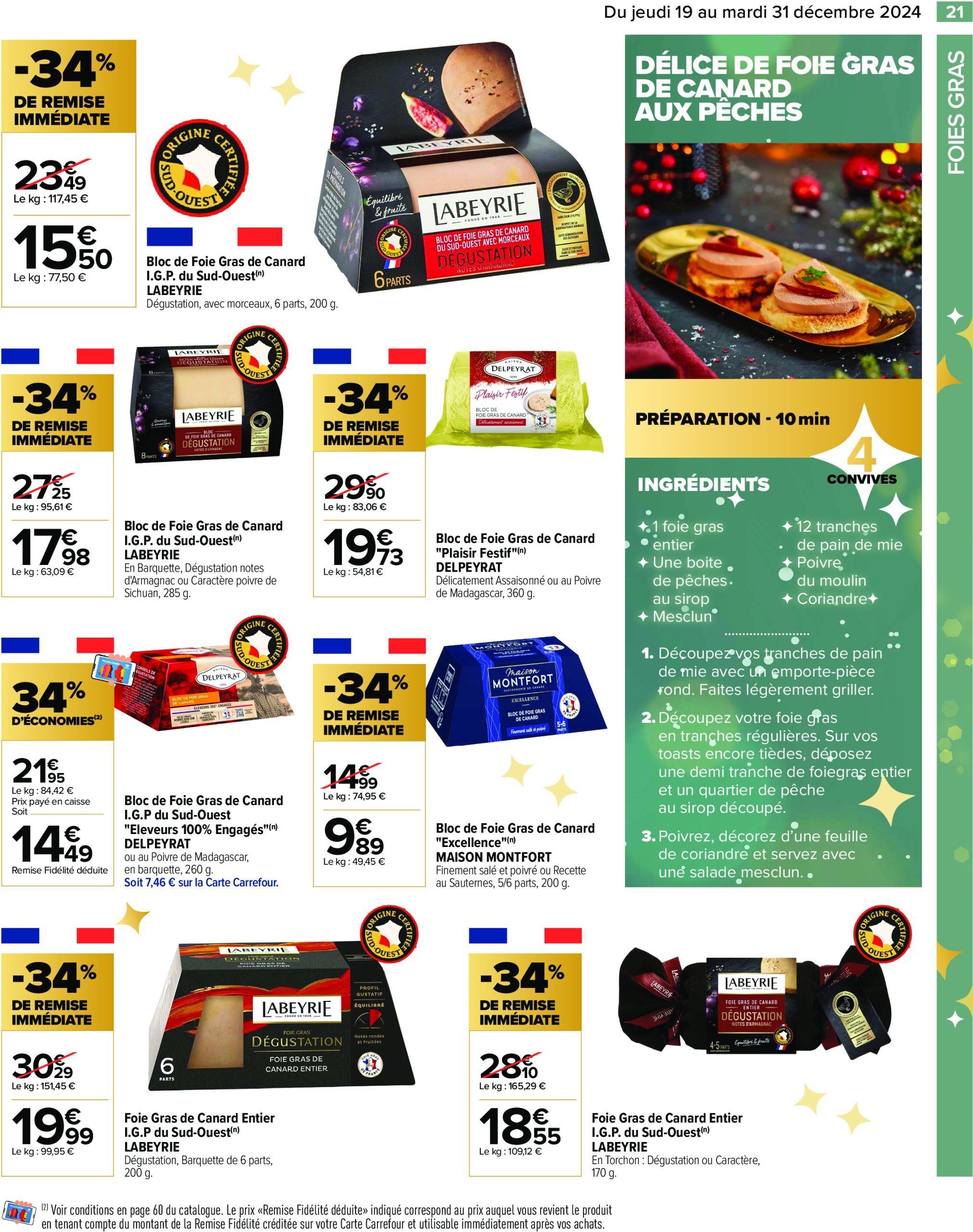 carrefour - Catalogue Carrefour valable dès 19/12 - 31/12 - page: 23