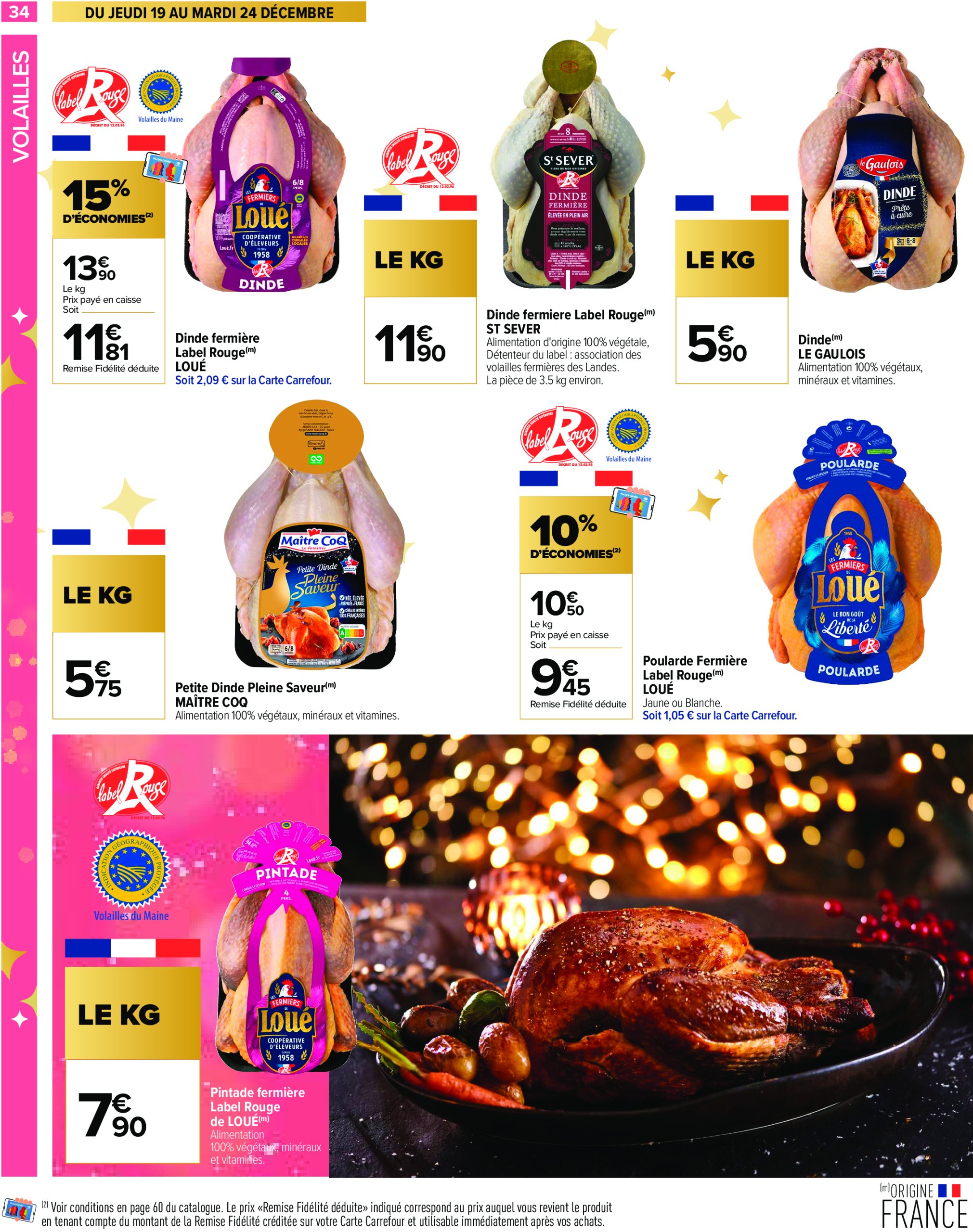 carrefour - Catalogue Carrefour valable dès 19/12 - 31/12 - page: 36