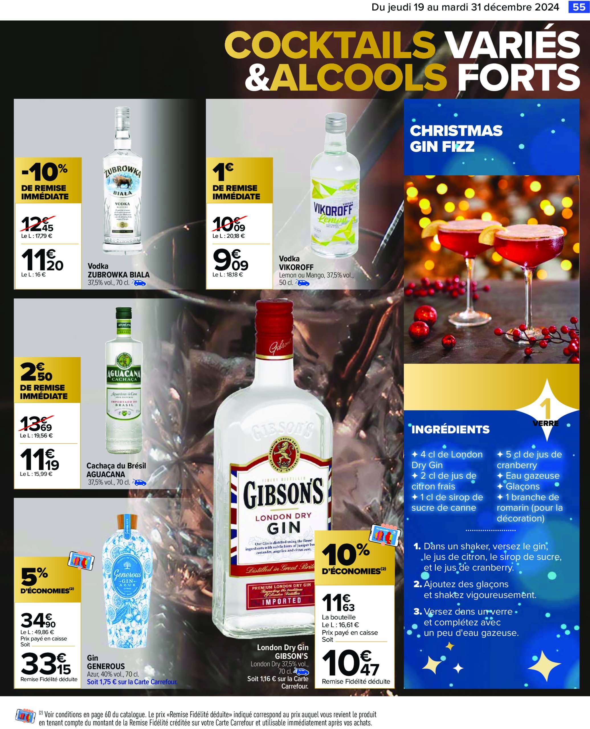 carrefour - Catalogue Carrefour valable dès 19/12 - 31/12 - page: 57