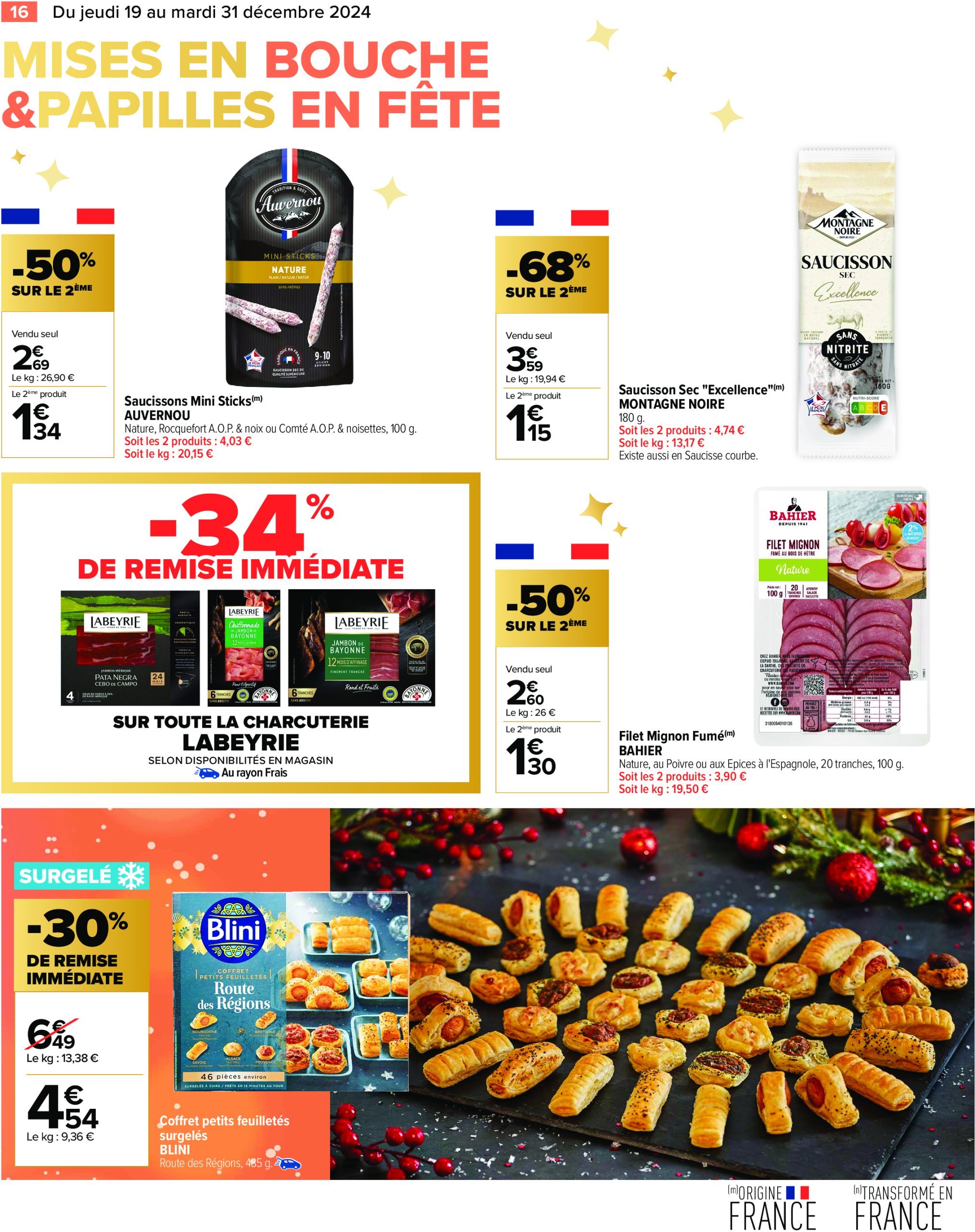 carrefour - Catalogue Carrefour valable dès 19/12 - 31/12 - page: 18