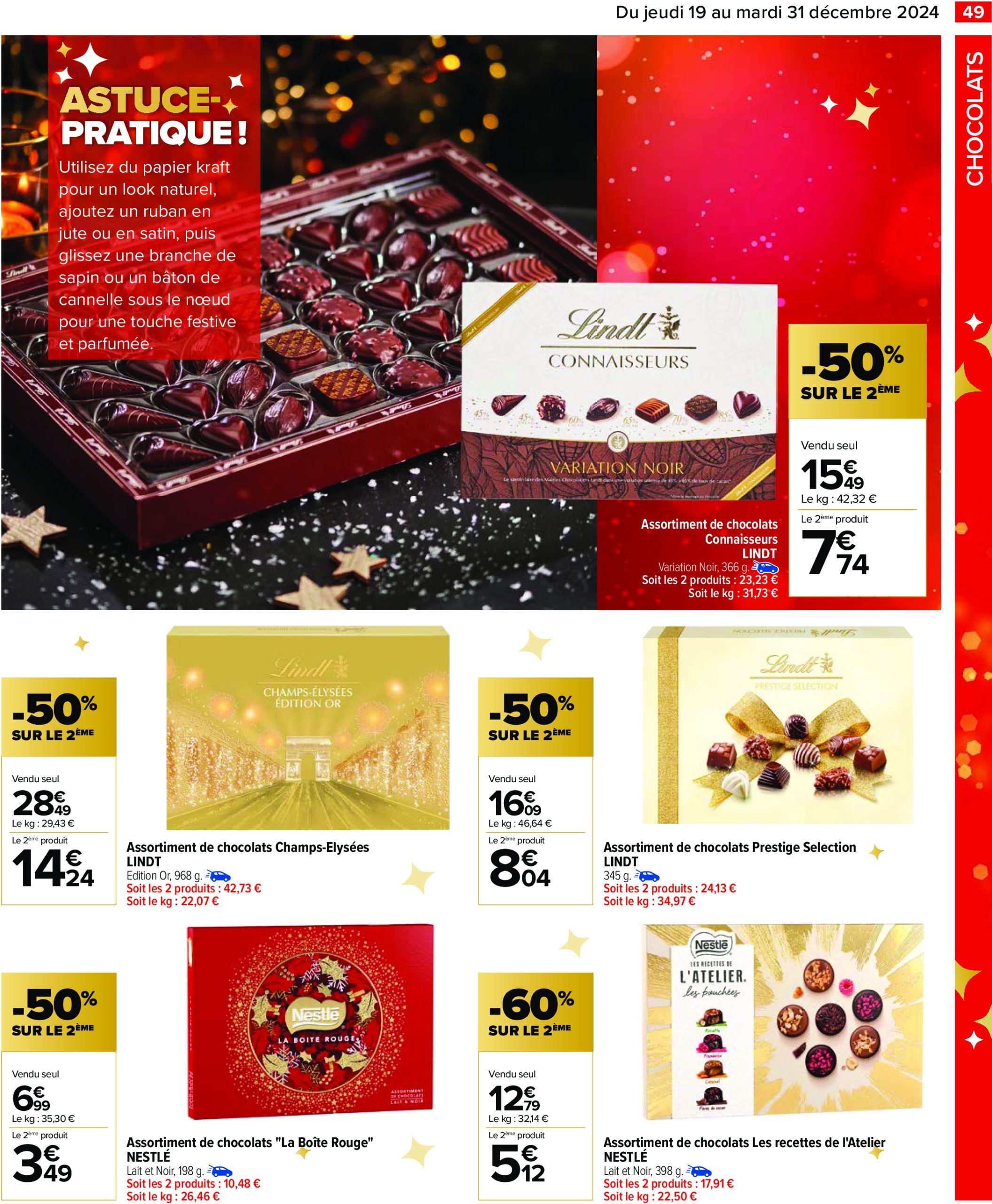 carrefour - Catalogue Carrefour valable dès 19/12 - 31/12 - page: 51