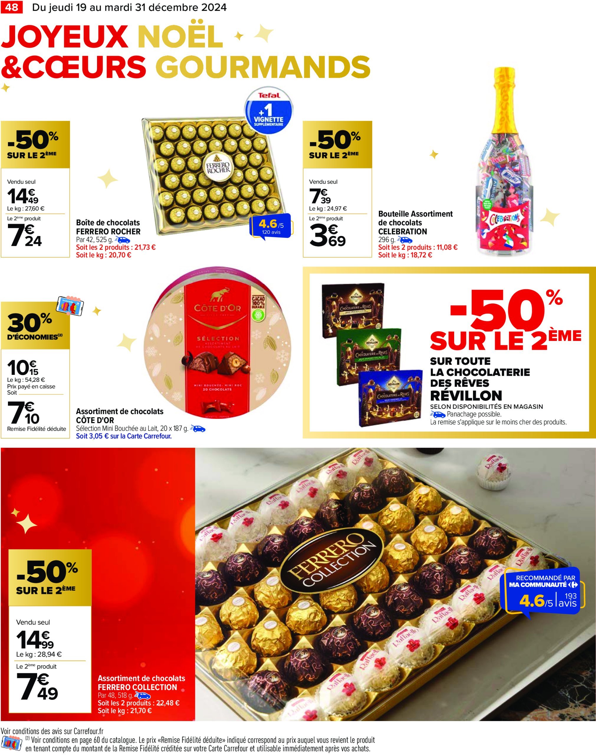 carrefour - Catalogue Carrefour valable dès 19/12 - 31/12 - page: 50