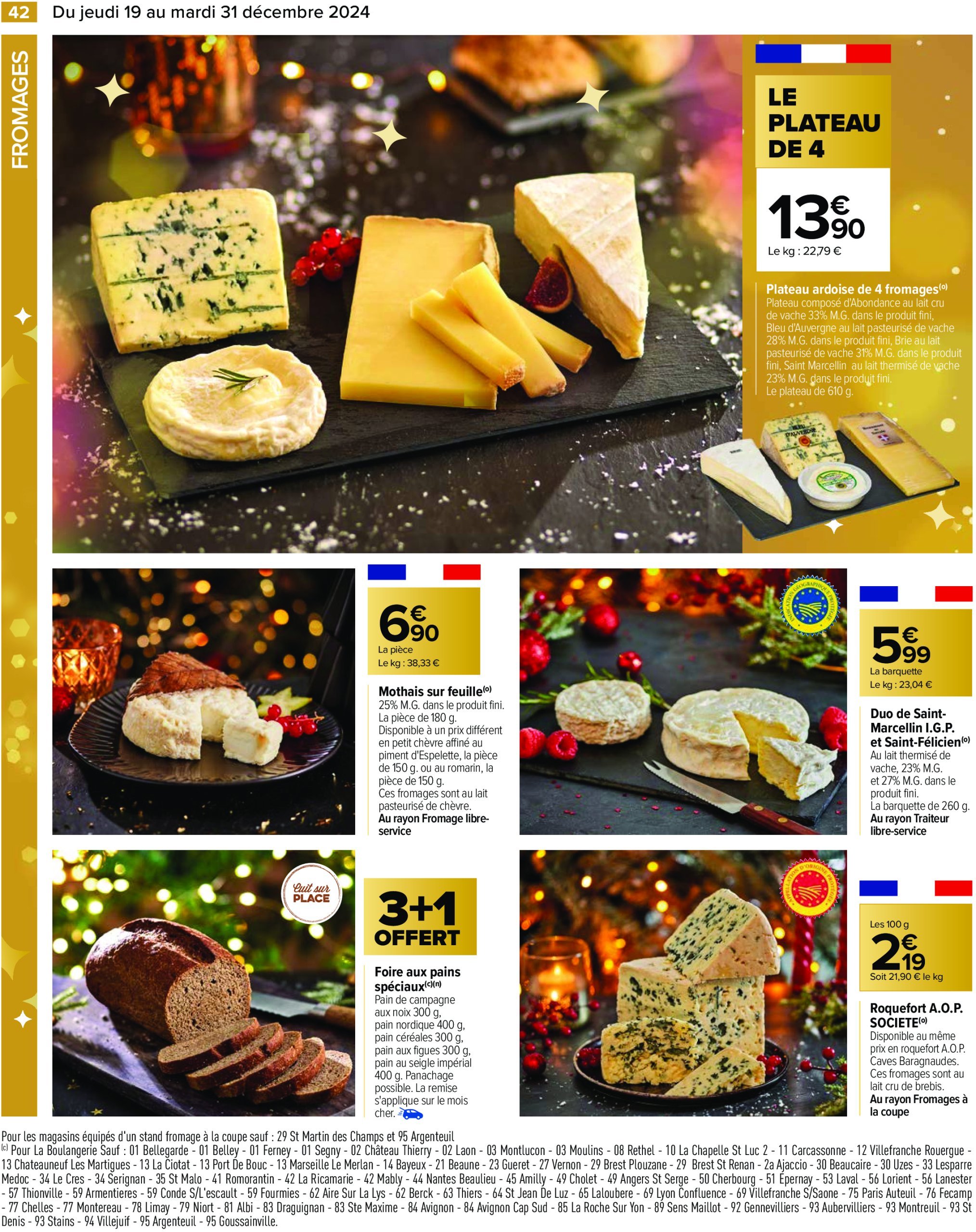 carrefour - Catalogue Carrefour valable dès 19/12 - 31/12 - page: 44