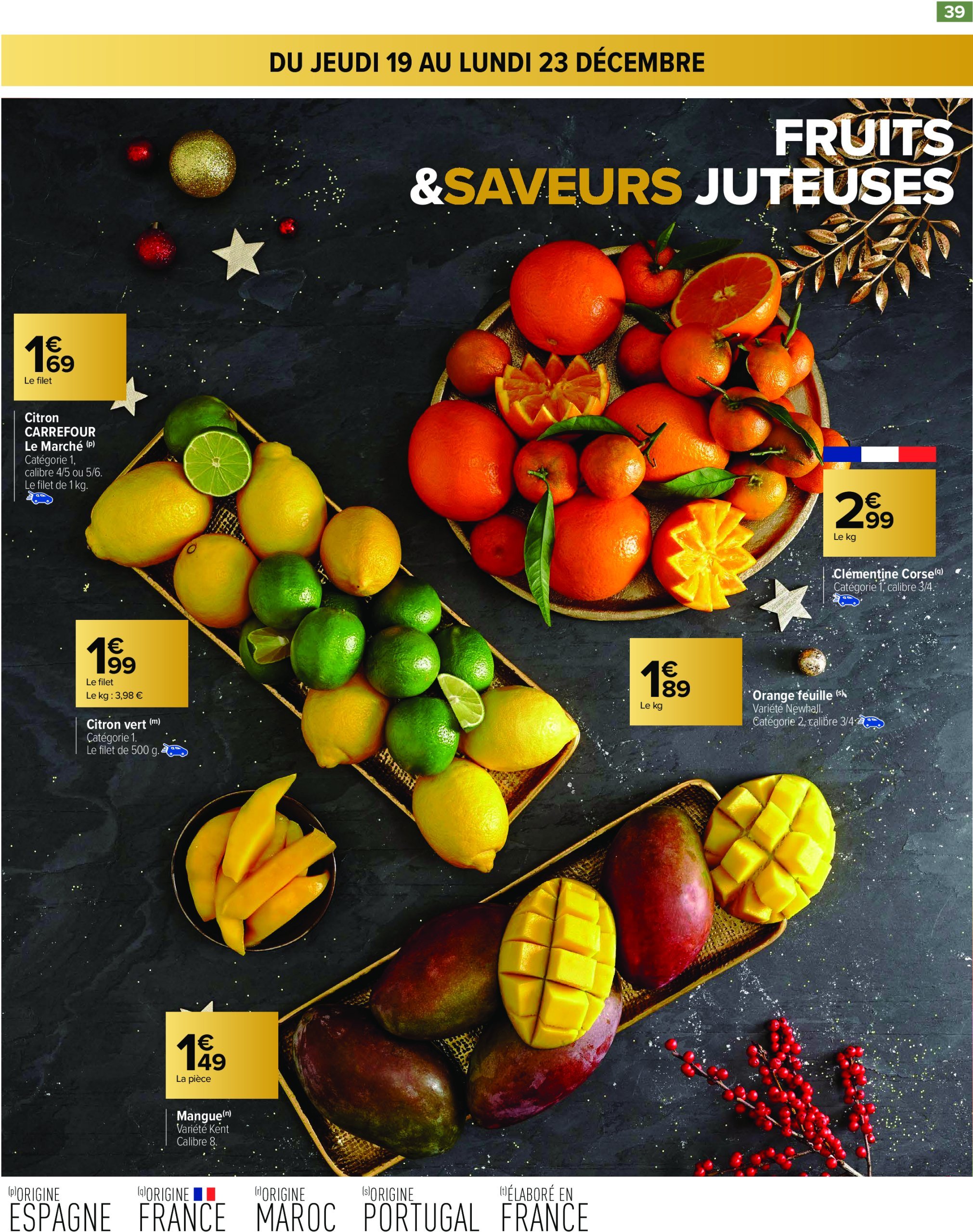 carrefour - Catalogue Carrefour valable dès 19/12 - 31/12 - page: 41