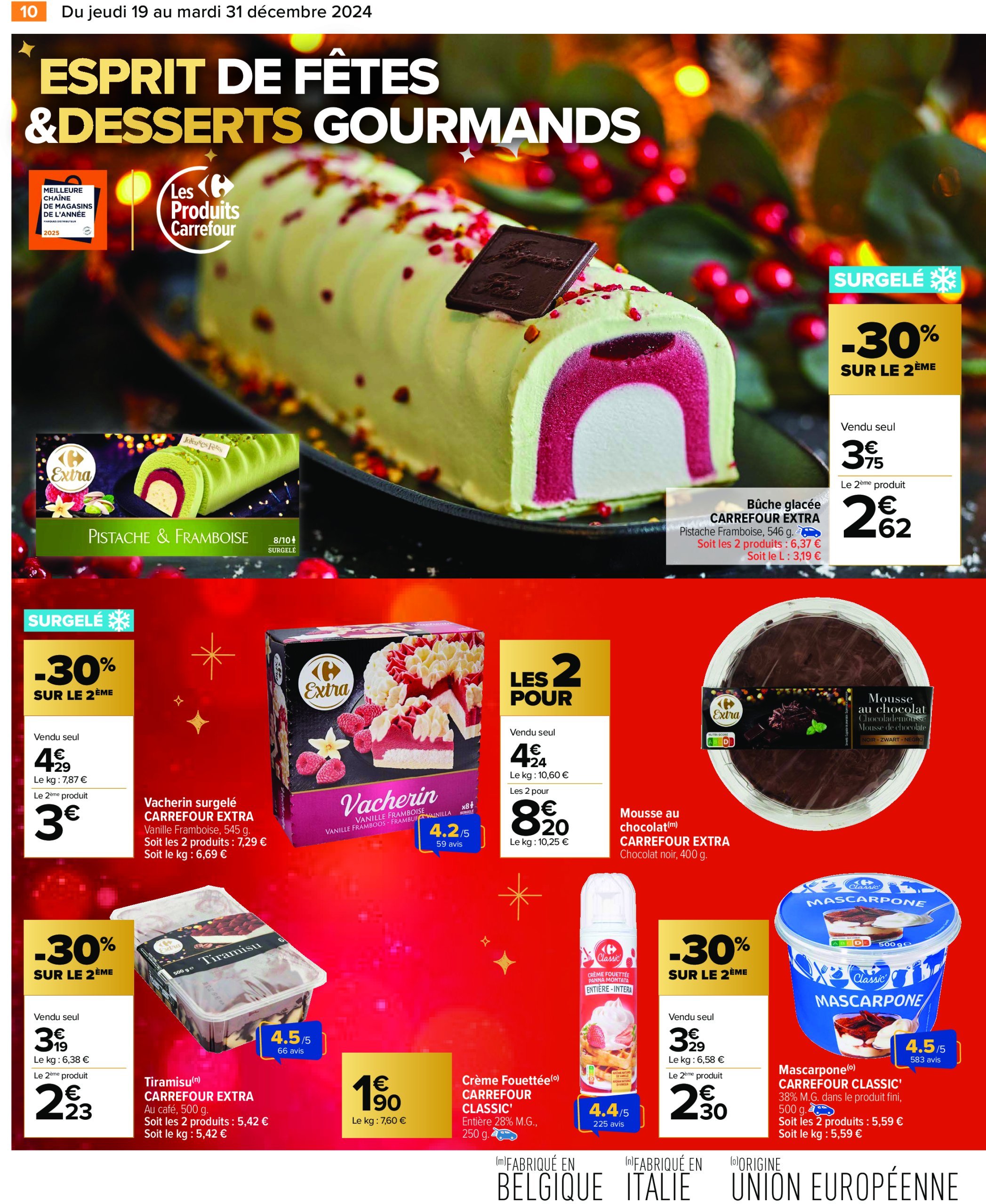 carrefour - Catalogue Carrefour valable dès 19/12 - 31/12 - page: 12