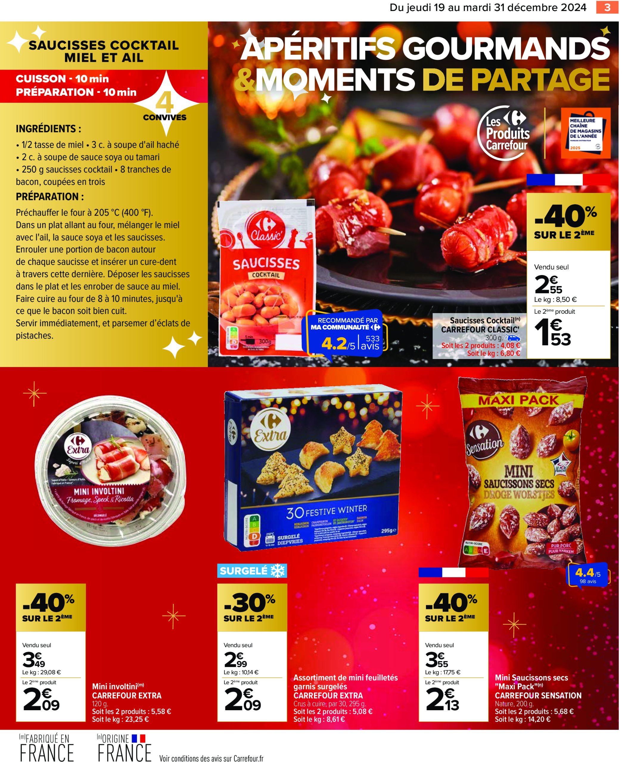 carrefour - Catalogue Carrefour valable dès 19/12 - 31/12 - page: 5