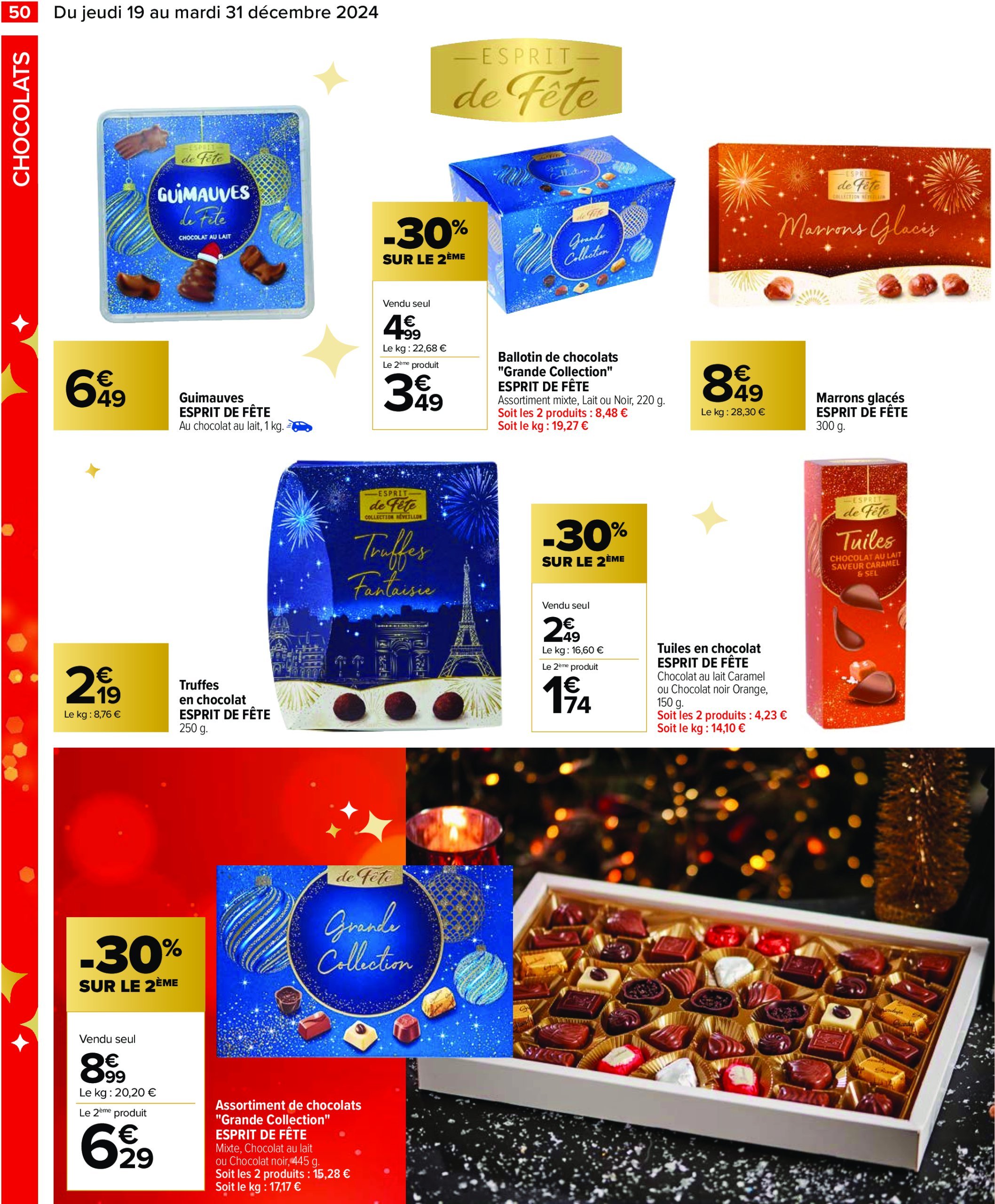 carrefour - Catalogue Carrefour valable dès 19/12 - 31/12 - page: 52