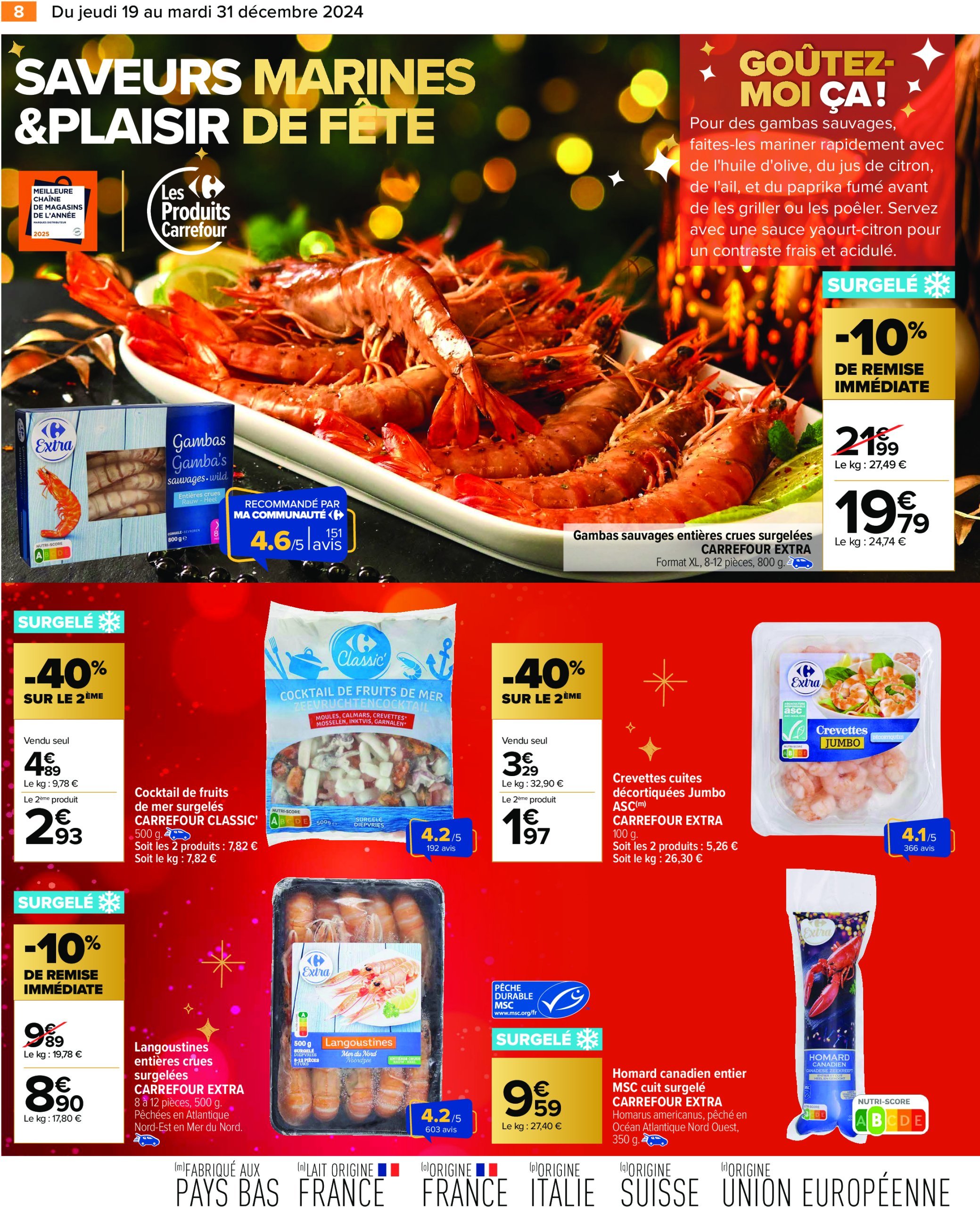 carrefour - Catalogue Carrefour valable dès 19/12 - 31/12 - page: 10