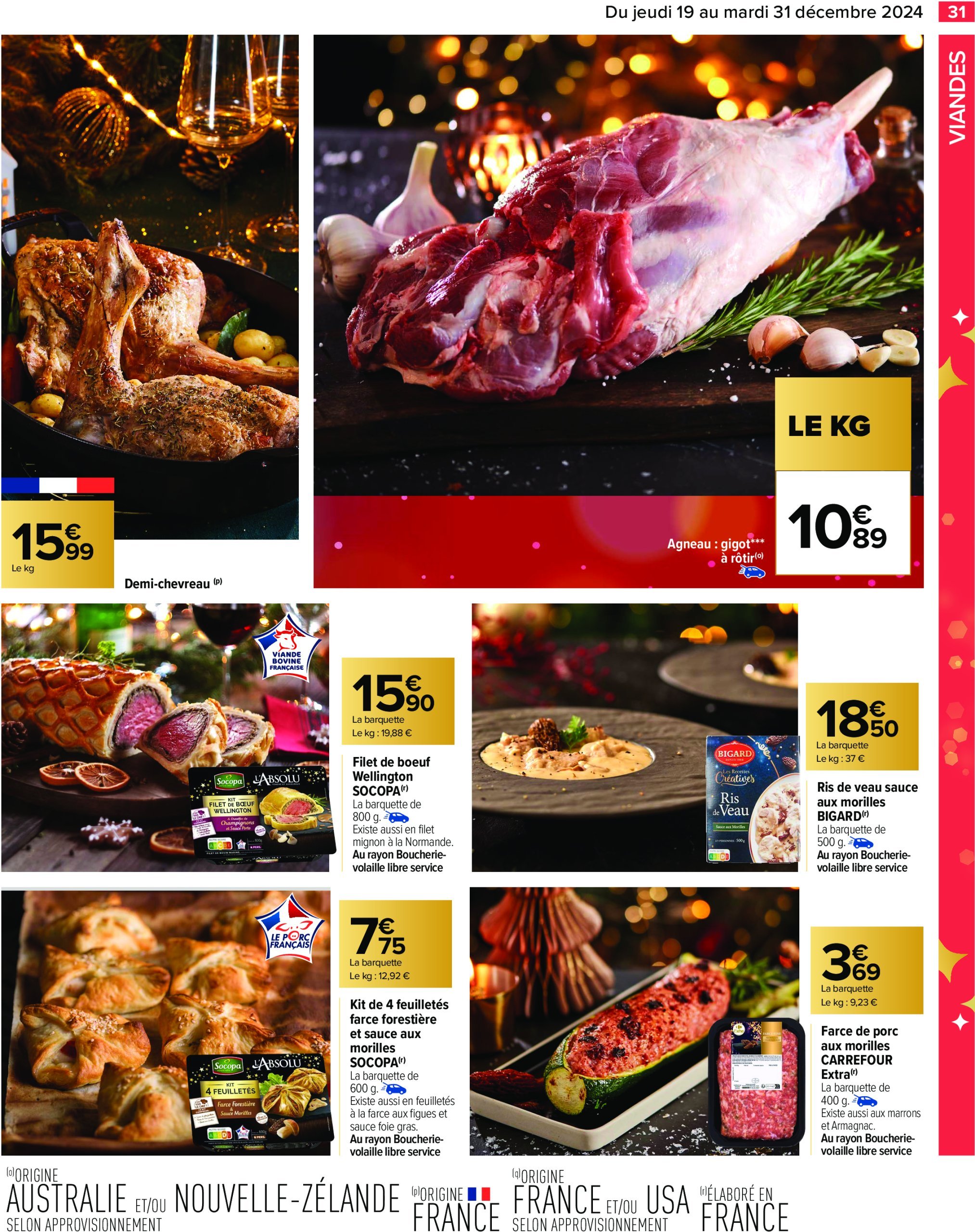 carrefour - Catalogue Carrefour valable dès 19/12 - 31/12 - page: 33