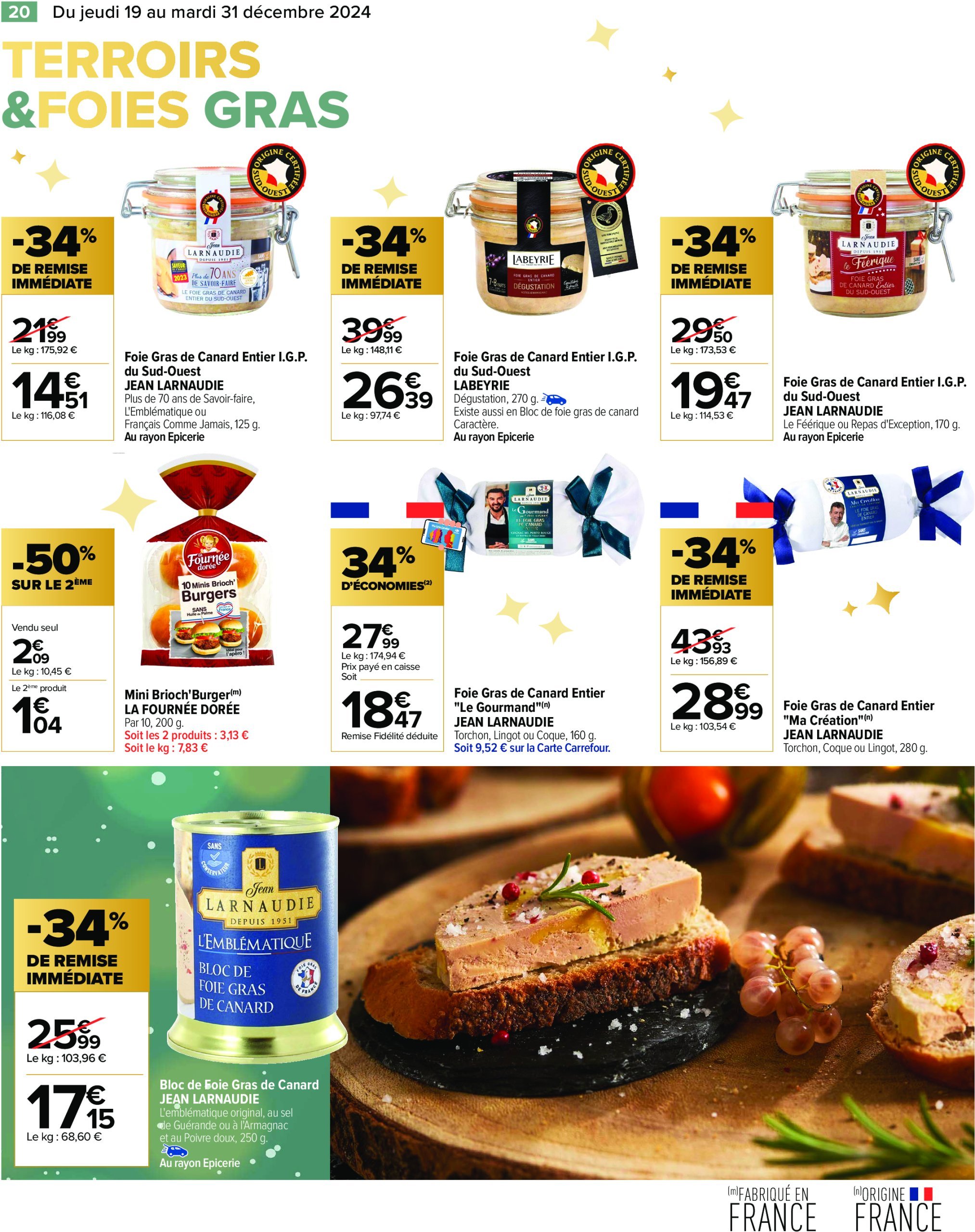 carrefour - Catalogue Carrefour valable dès 19/12 - 31/12 - page: 22