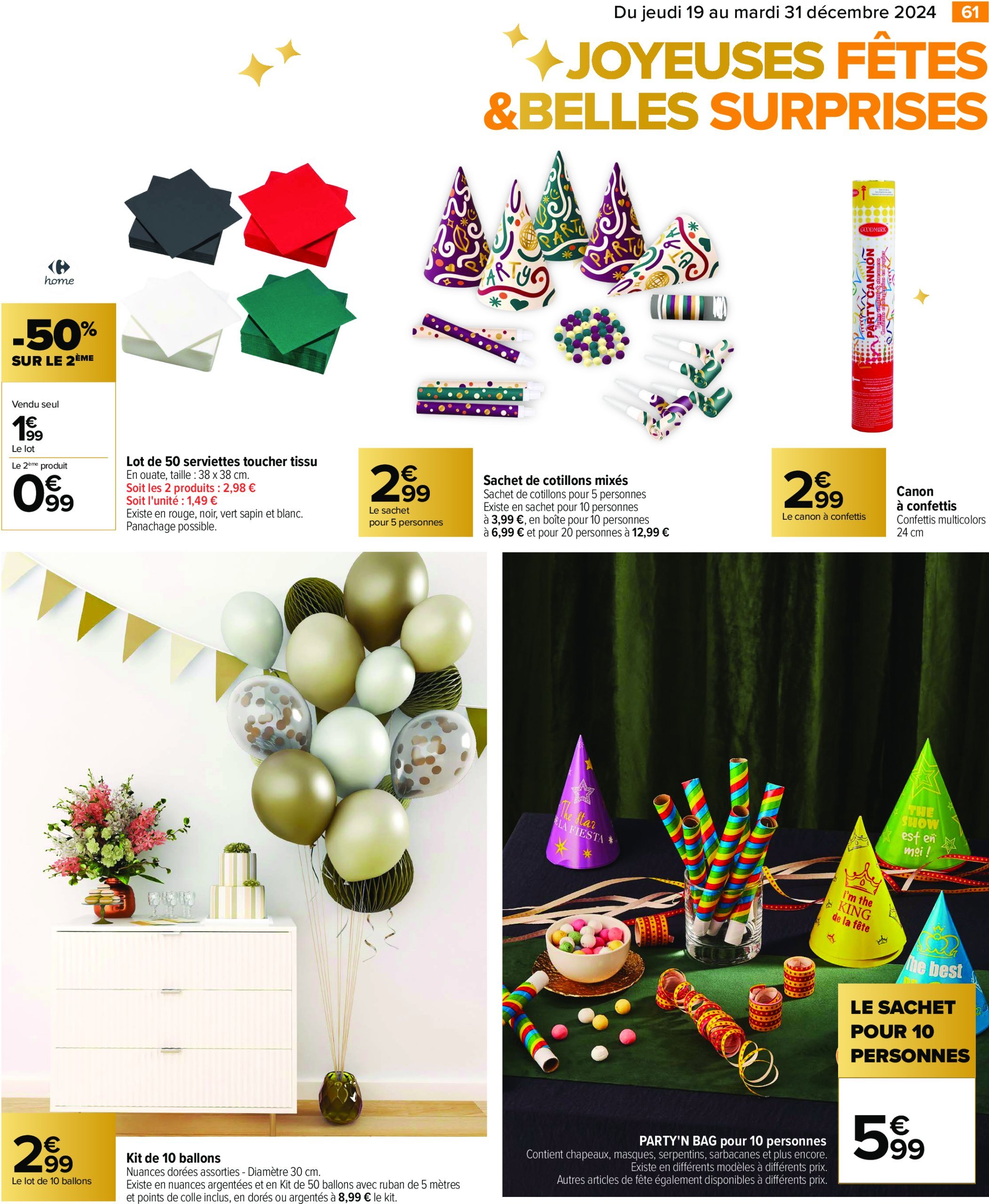 carrefour - Catalogue Carrefour valable dès 19/12 - 31/12 - page: 63