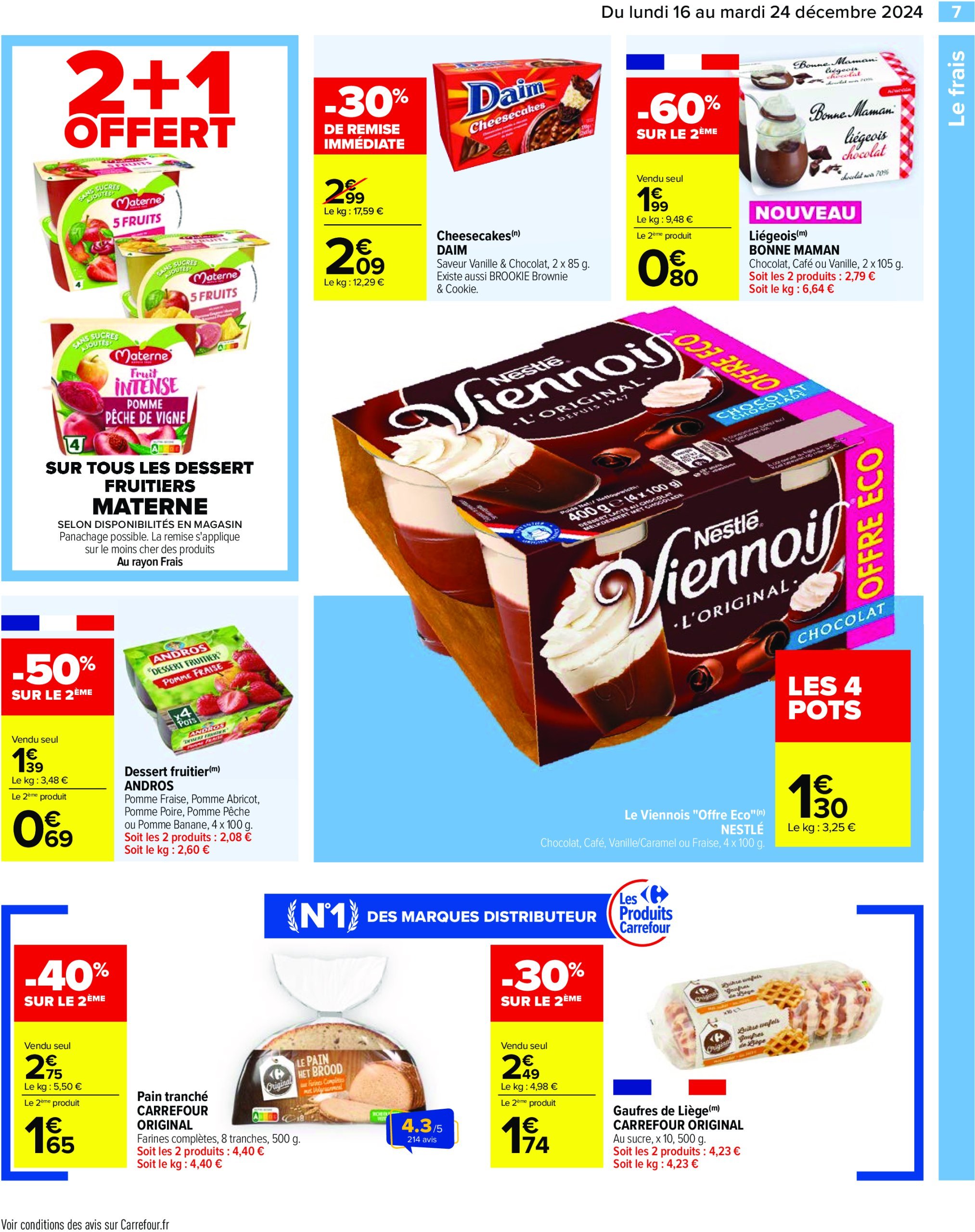 carrefour - Catalogue Carrefour valable dès 16/12 - 24/12 - page: 13