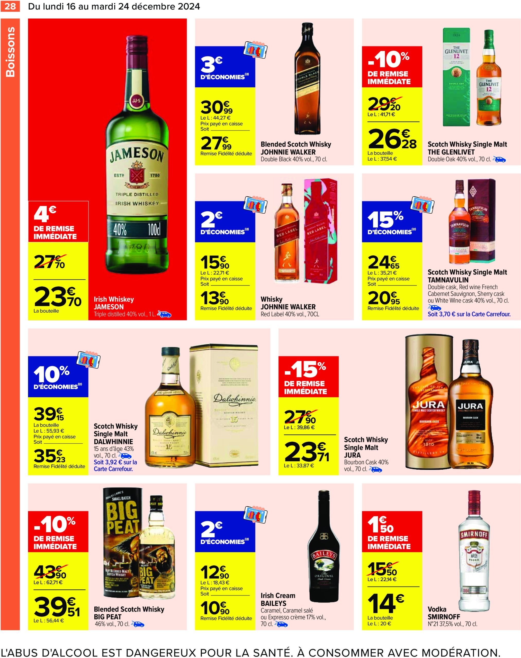 carrefour - Catalogue Carrefour valable dès 16/12 - 24/12 - page: 34