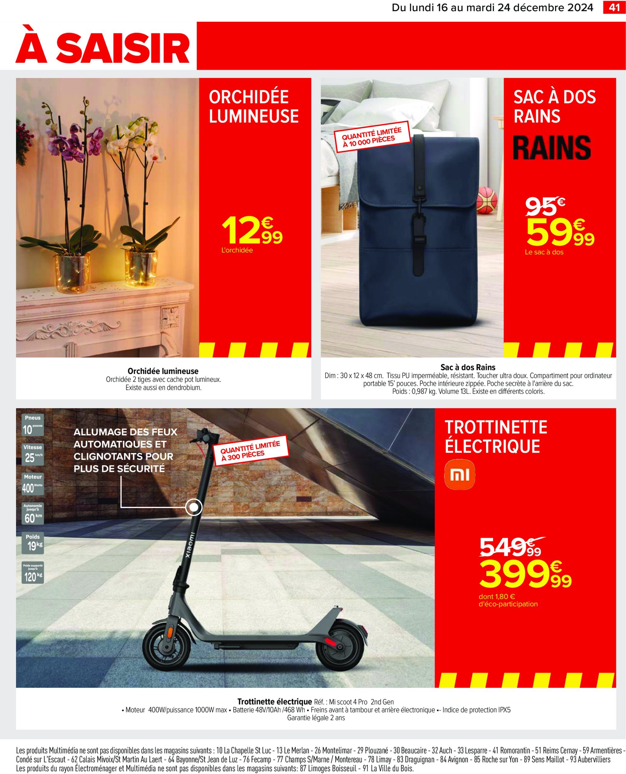 carrefour - Catalogue Carrefour valable dès 16/12 - 24/12 - page: 47