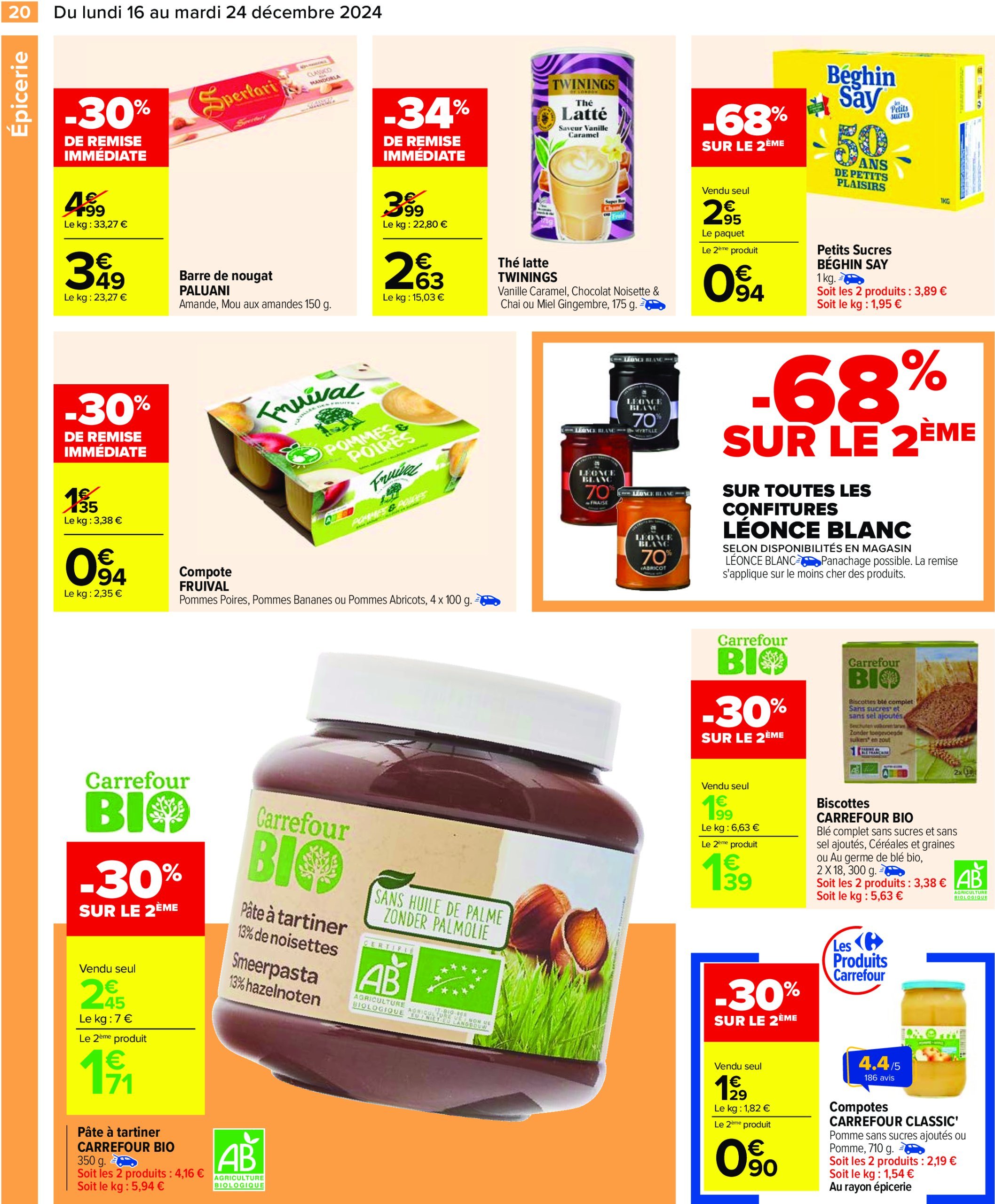 carrefour - Catalogue Carrefour valable dès 16/12 - 24/12 - page: 26