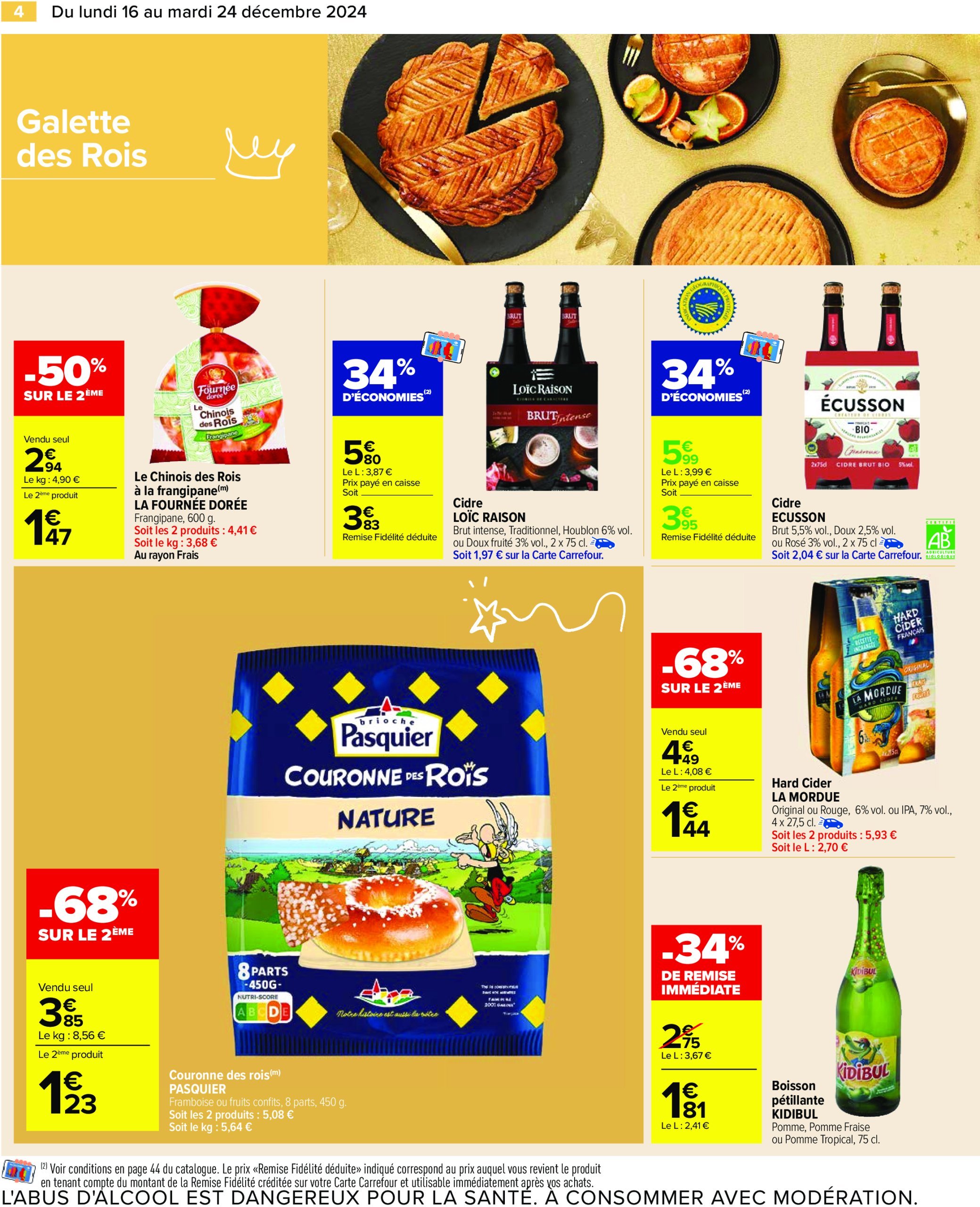 carrefour - Catalogue Carrefour valable dès 16/12 - 24/12 - page: 10