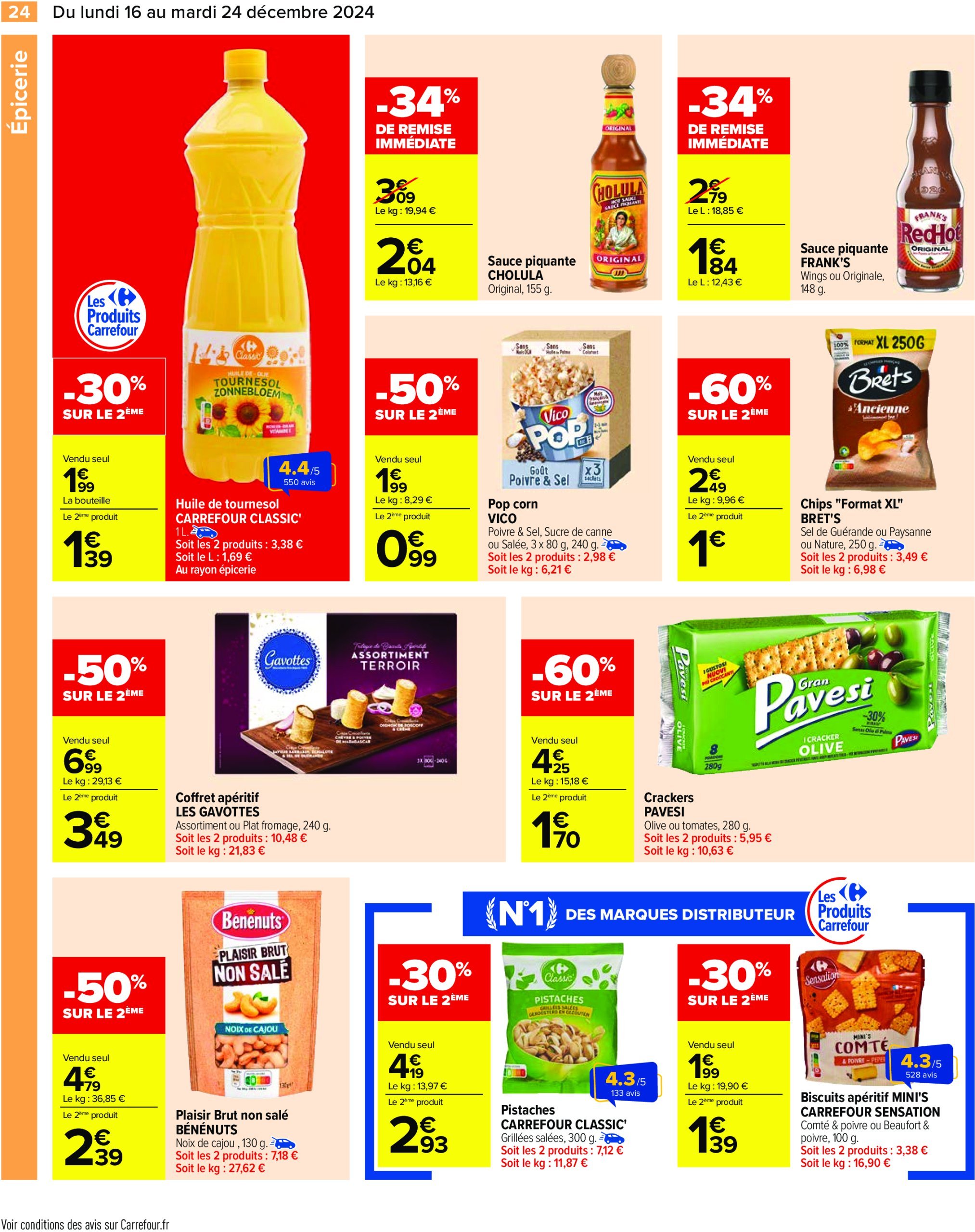 carrefour - Catalogue Carrefour valable dès 16/12 - 24/12 - page: 30