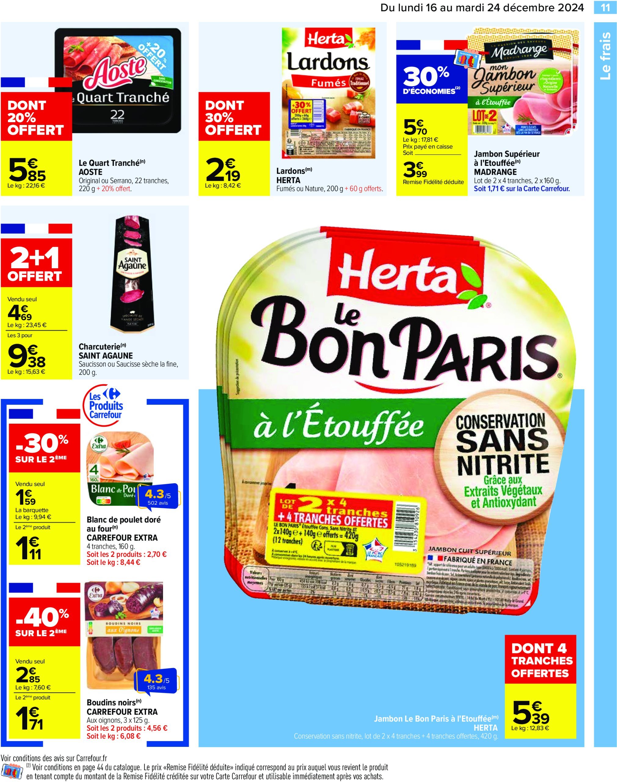 carrefour - Catalogue Carrefour valable dès 16/12 - 24/12 - page: 17