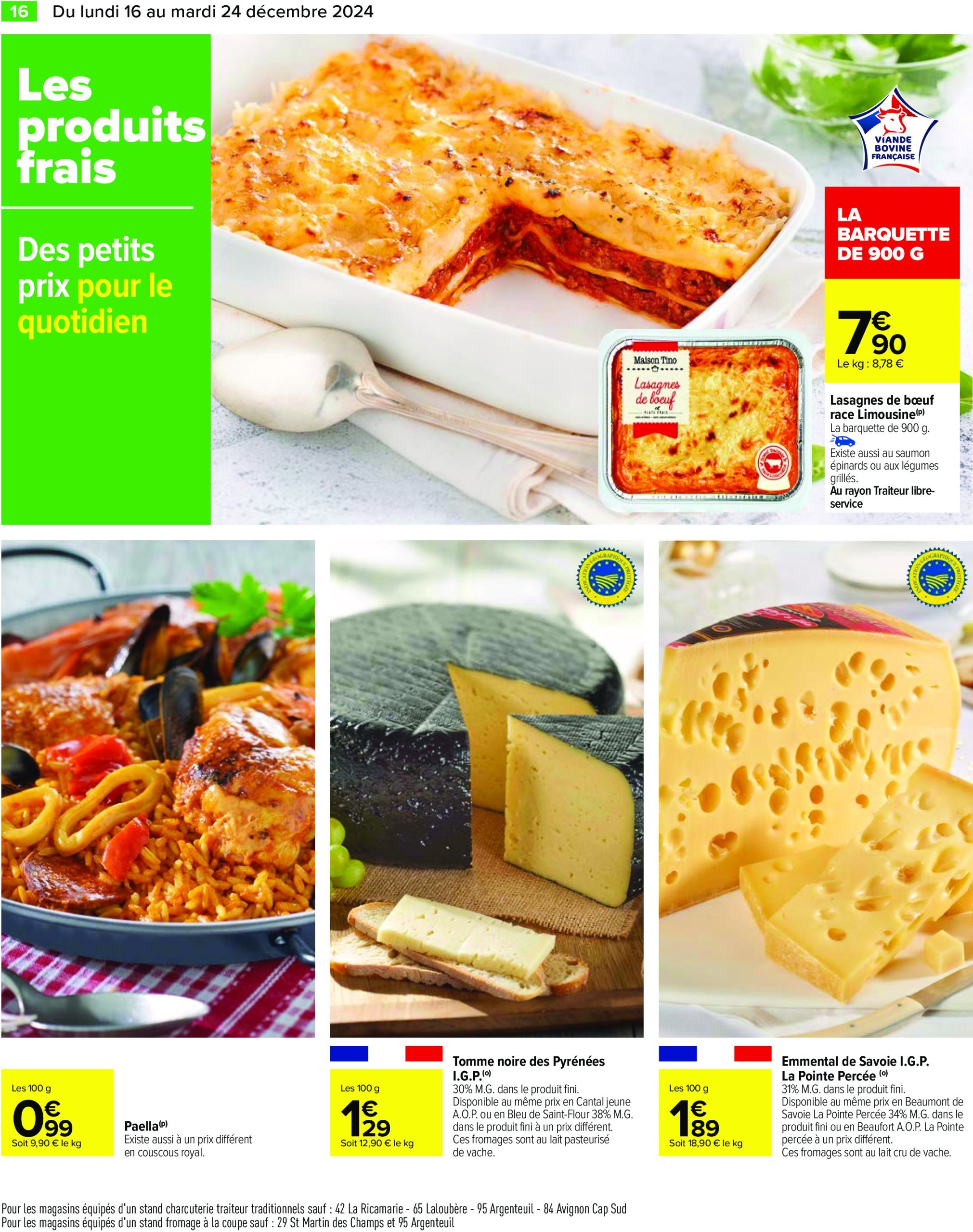 carrefour - Catalogue Carrefour valable dès 16/12 - 24/12 - page: 22