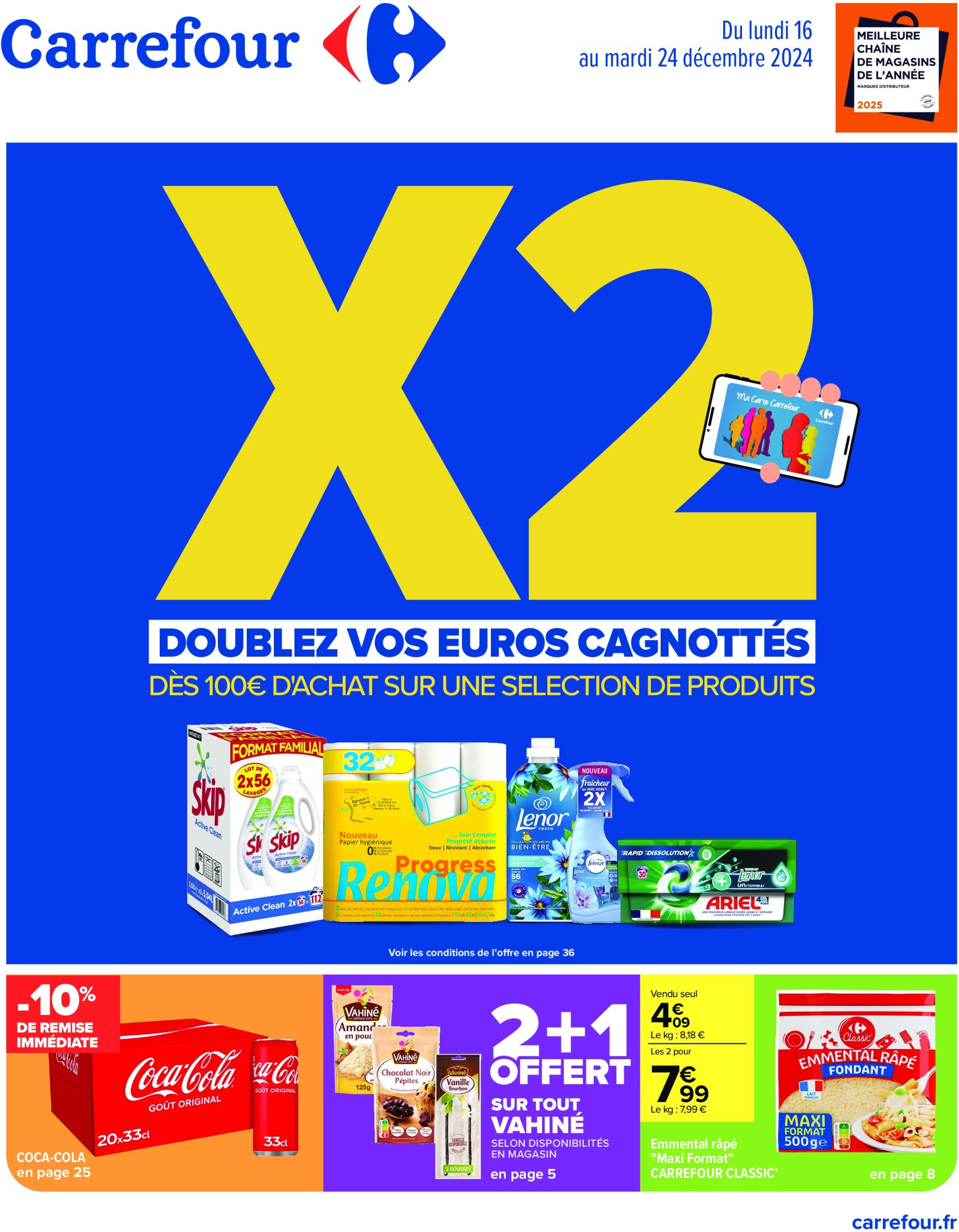 carrefour - Catalogue Carrefour valable dès 16/12 - 24/12