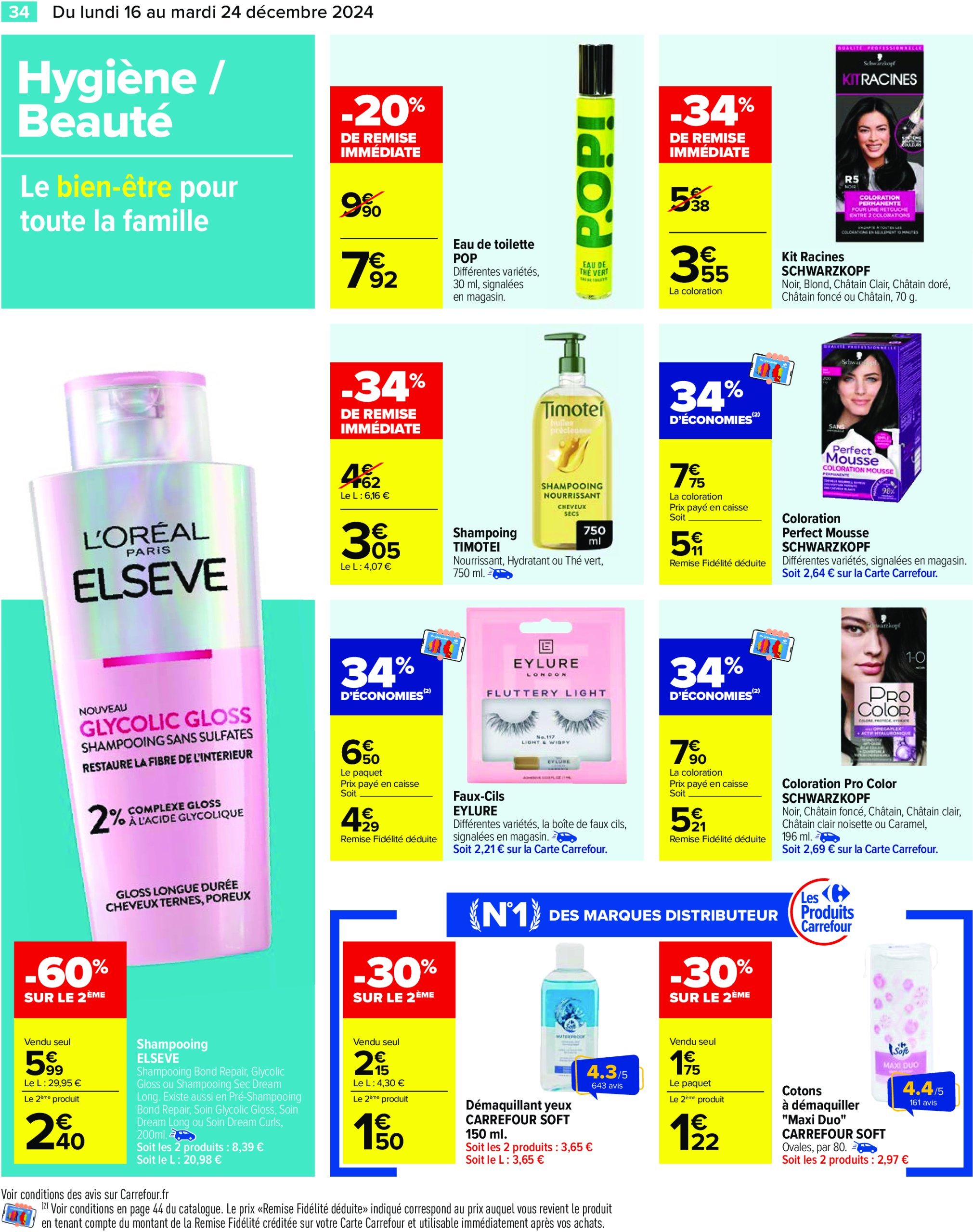 carrefour - Catalogue Carrefour valable dès 16/12 - 24/12 - page: 40