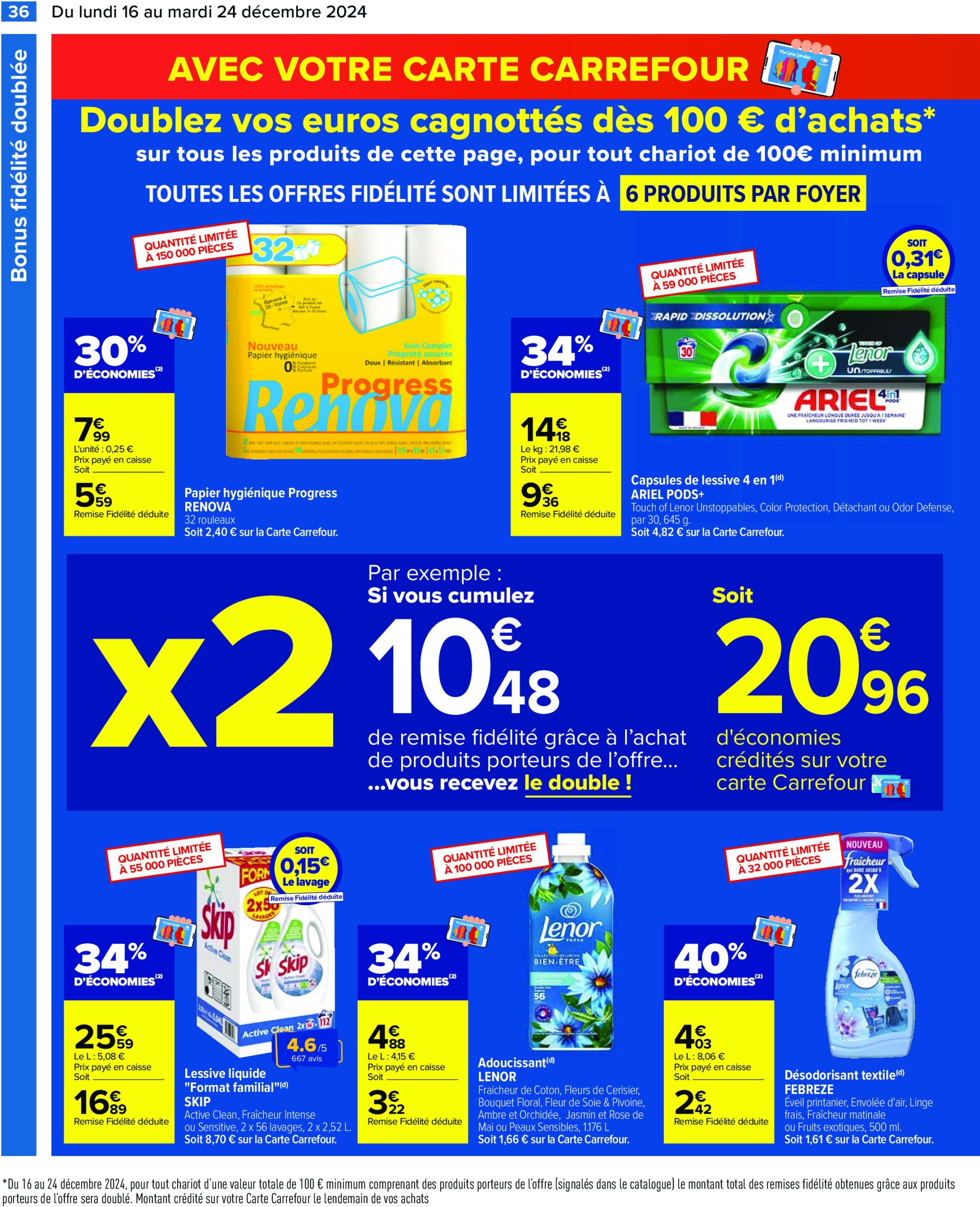 carrefour - Catalogue Carrefour valable dès 16/12 - 24/12 - page: 42