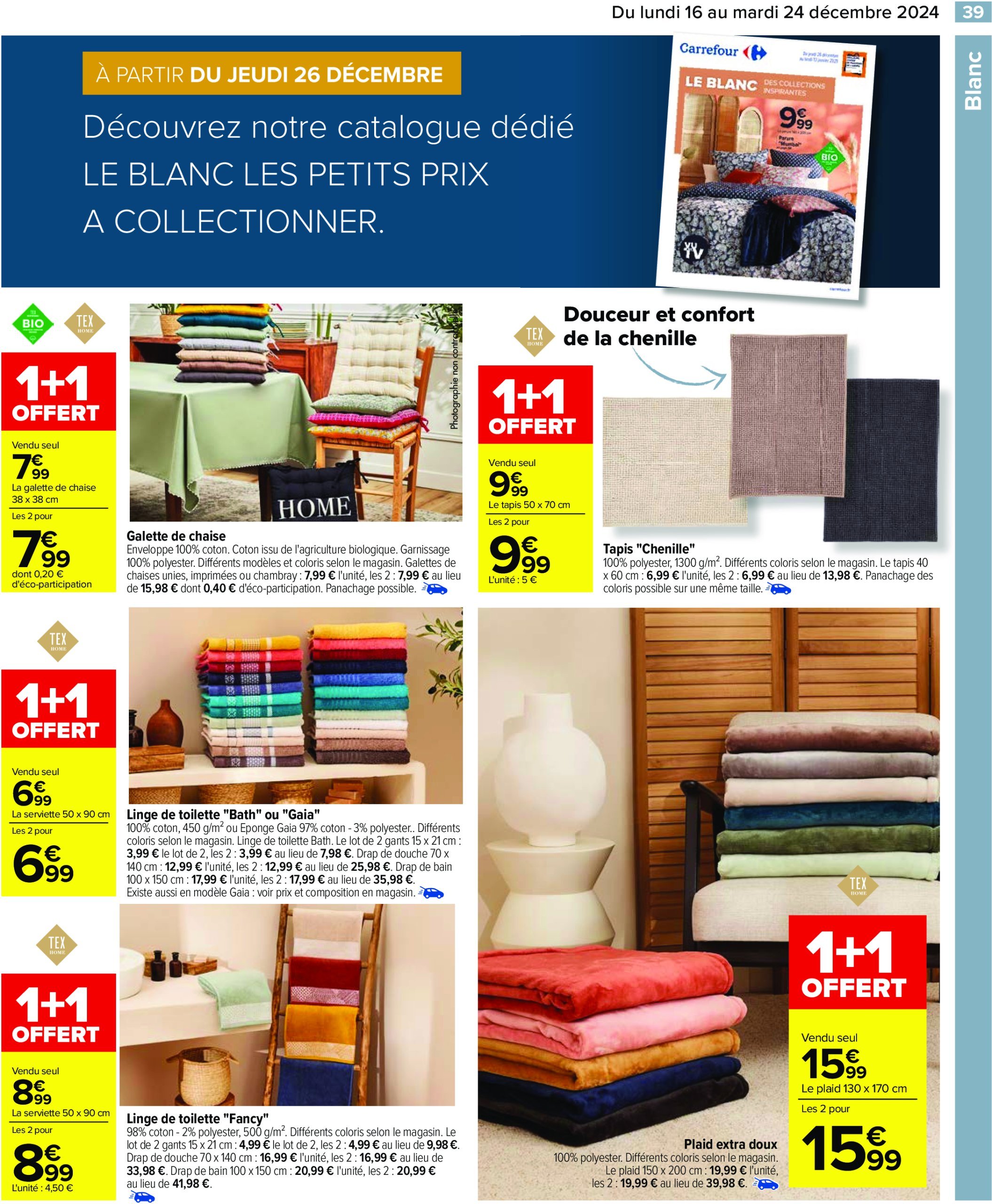 carrefour - Catalogue Carrefour valable dès 16/12 - 24/12 - page: 45