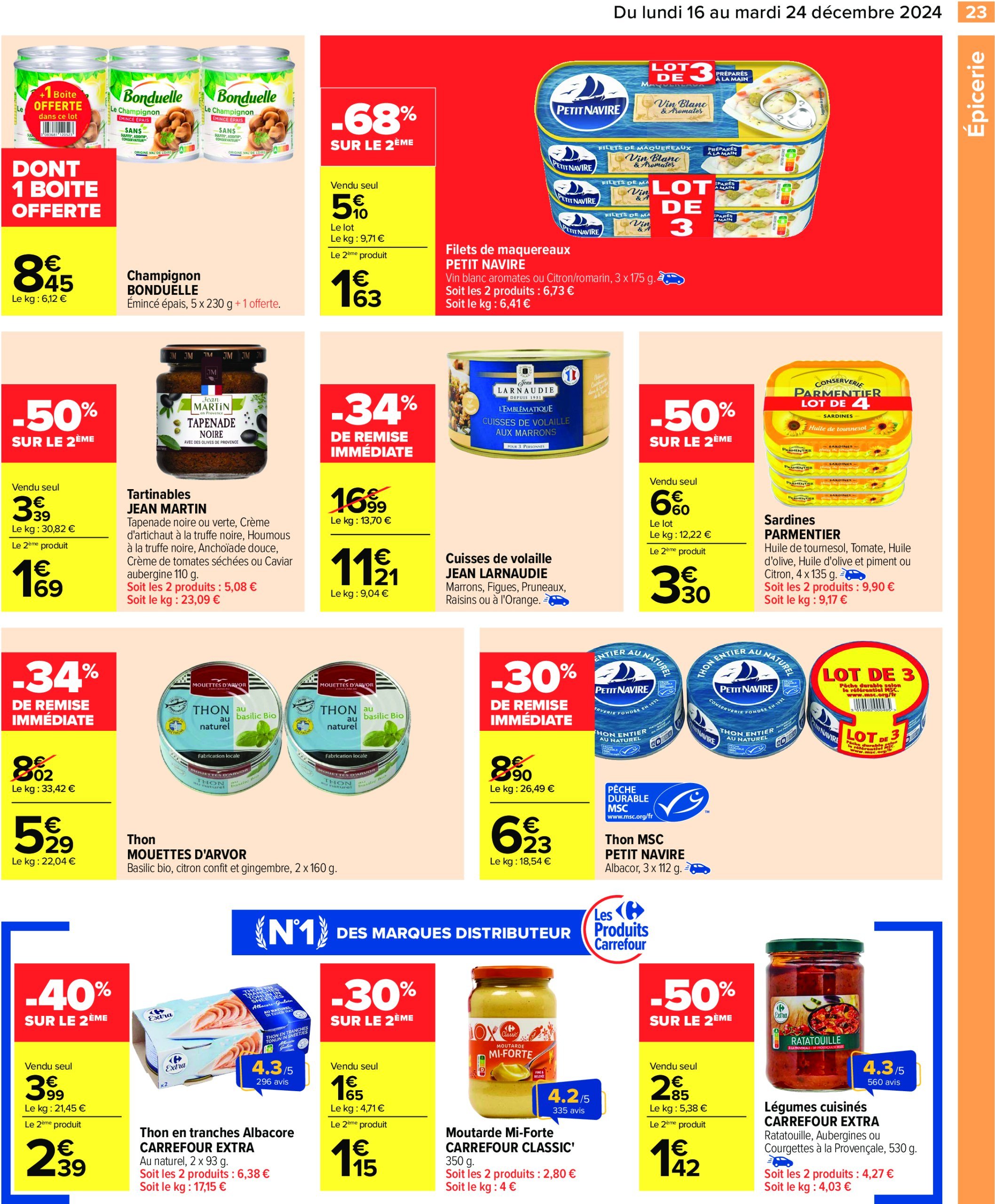 carrefour - Catalogue Carrefour valable dès 16/12 - 24/12 - page: 29