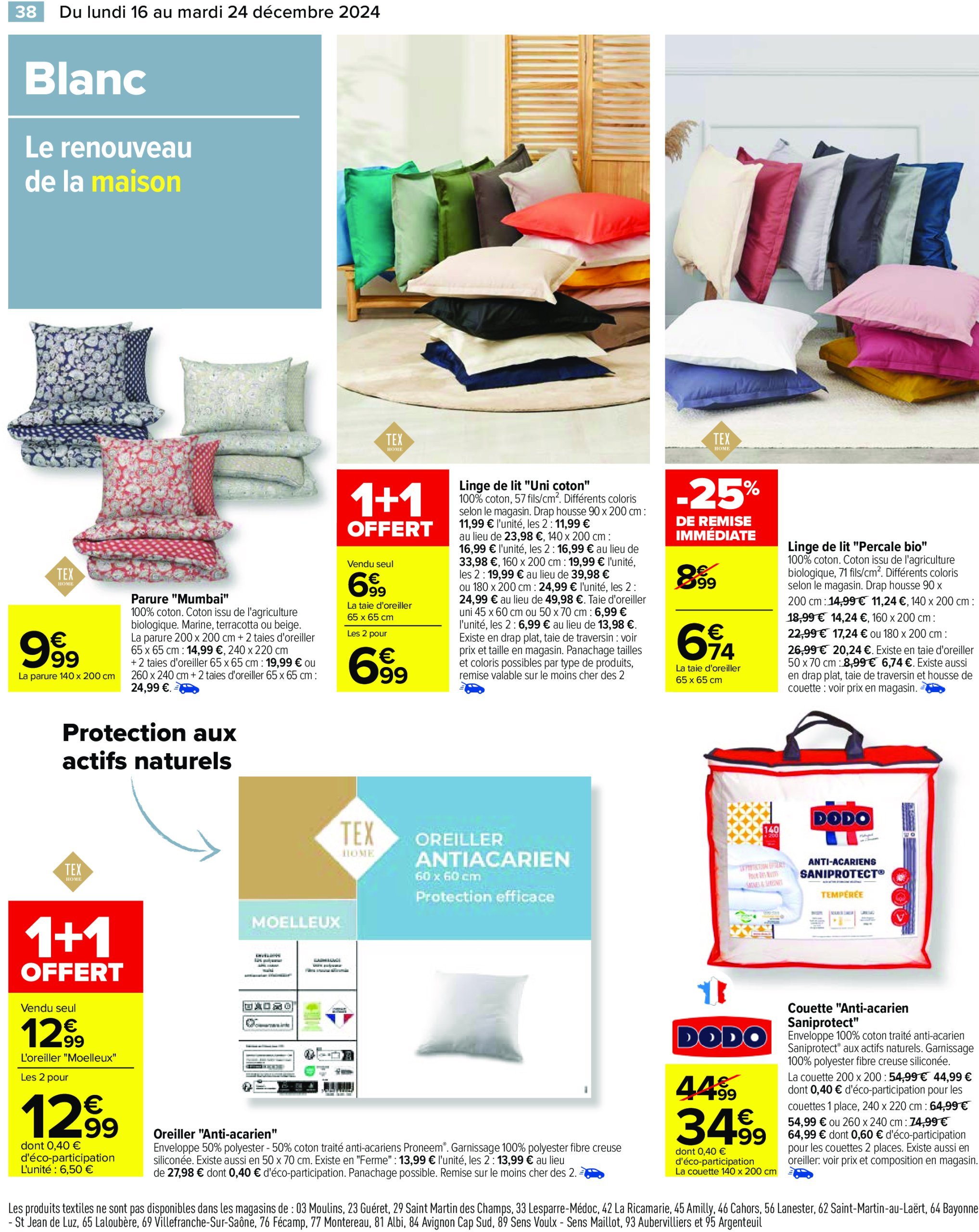 carrefour - Catalogue Carrefour valable dès 16/12 - 24/12 - page: 44