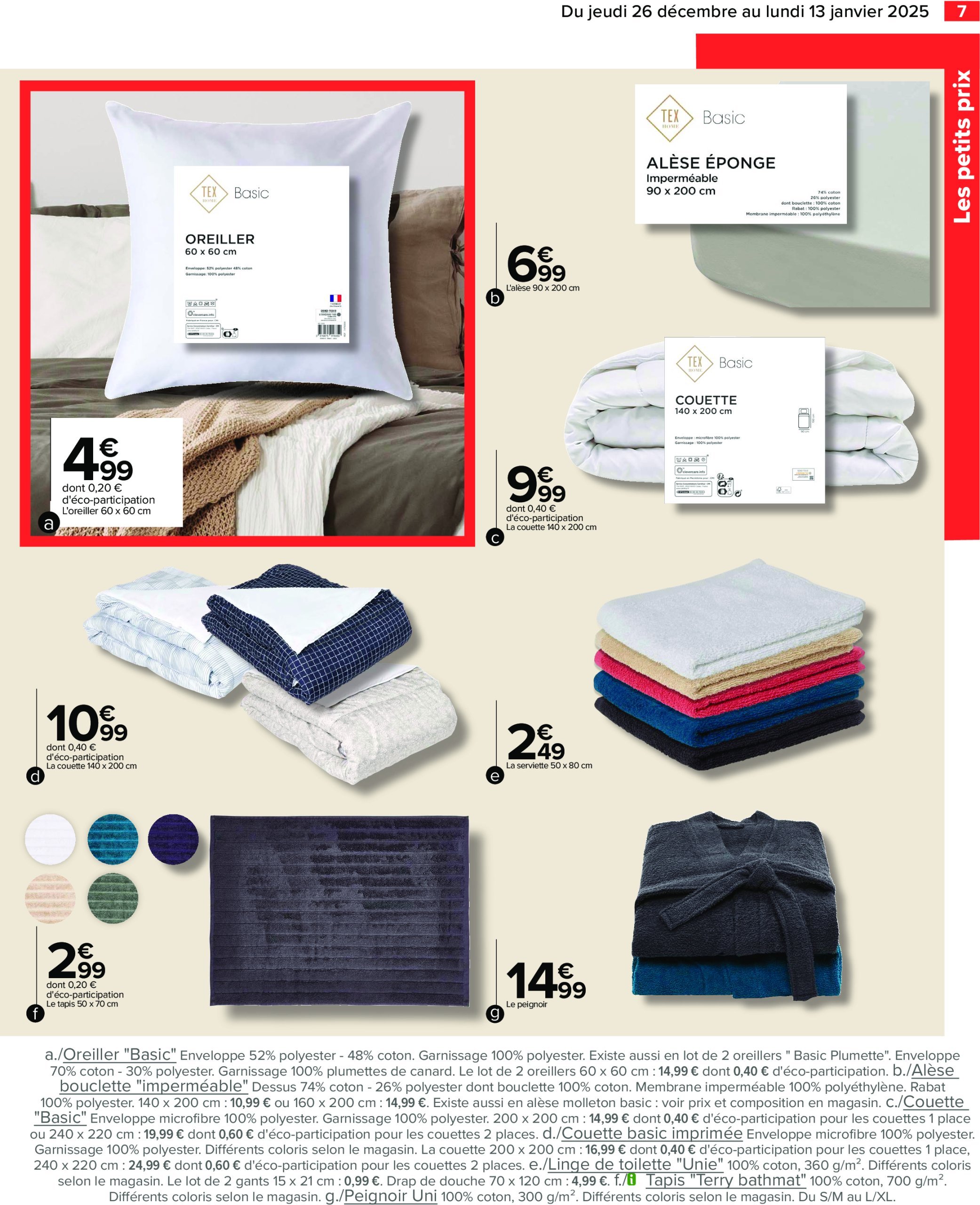 carrefour - Catalogue Carrefour - Le Blanc valable dès 26/12 - 13/01 - page: 9