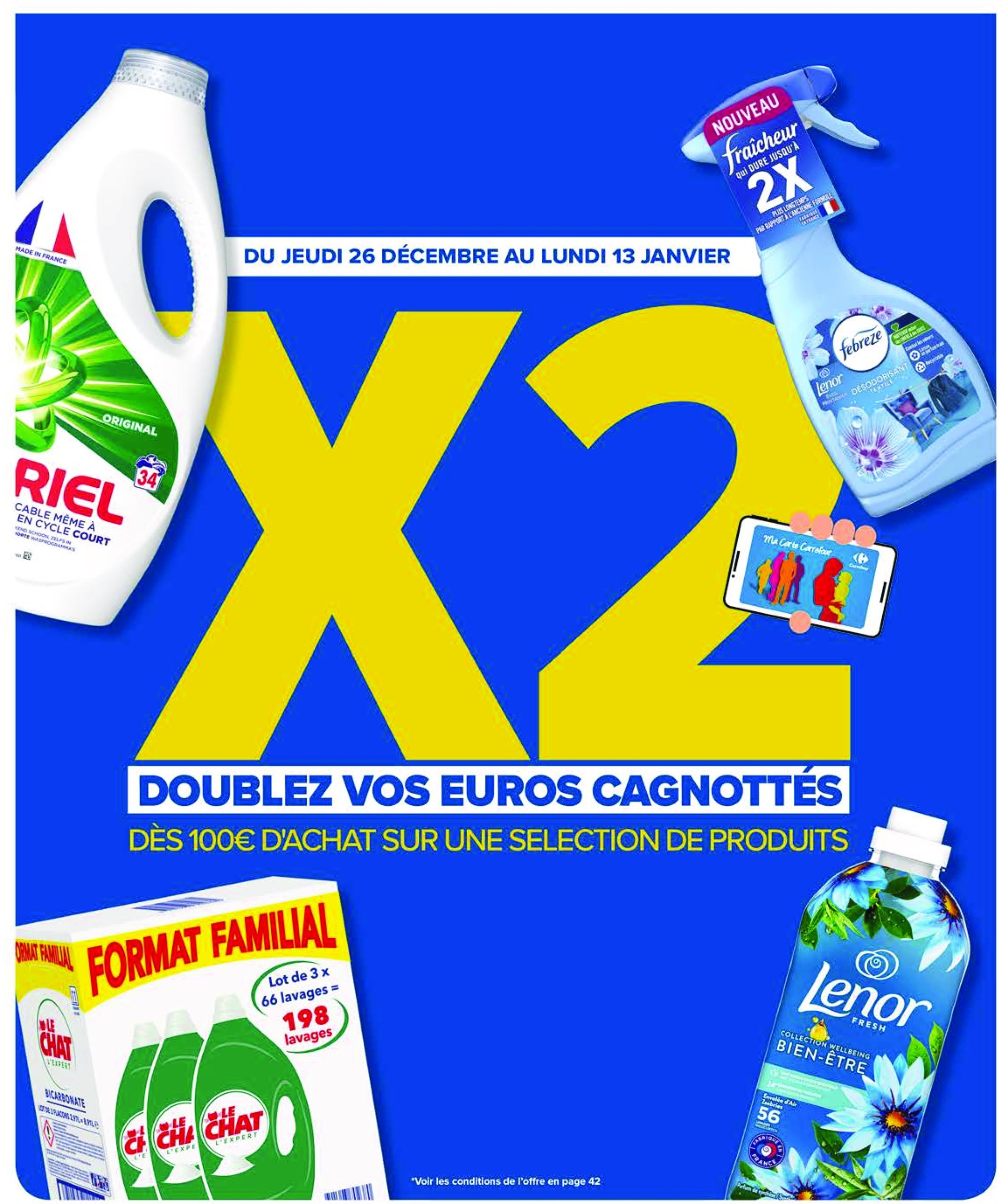 carrefour - Catalogue Carrefour - Le Blanc valable dès 26/12 - 13/01 - page: 43