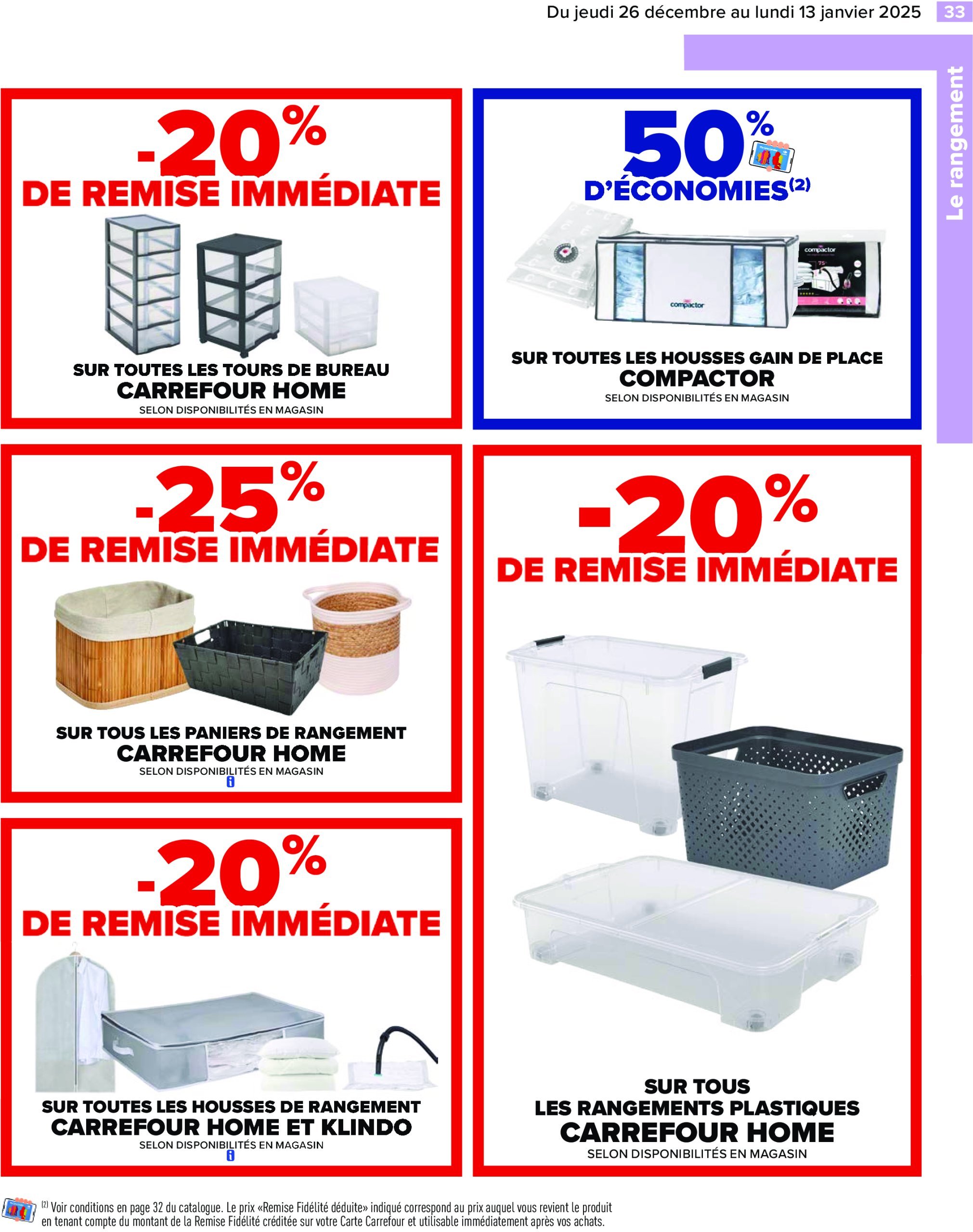 carrefour - Catalogue Carrefour - Le Blanc valable dès 26/12 - 13/01 - page: 35