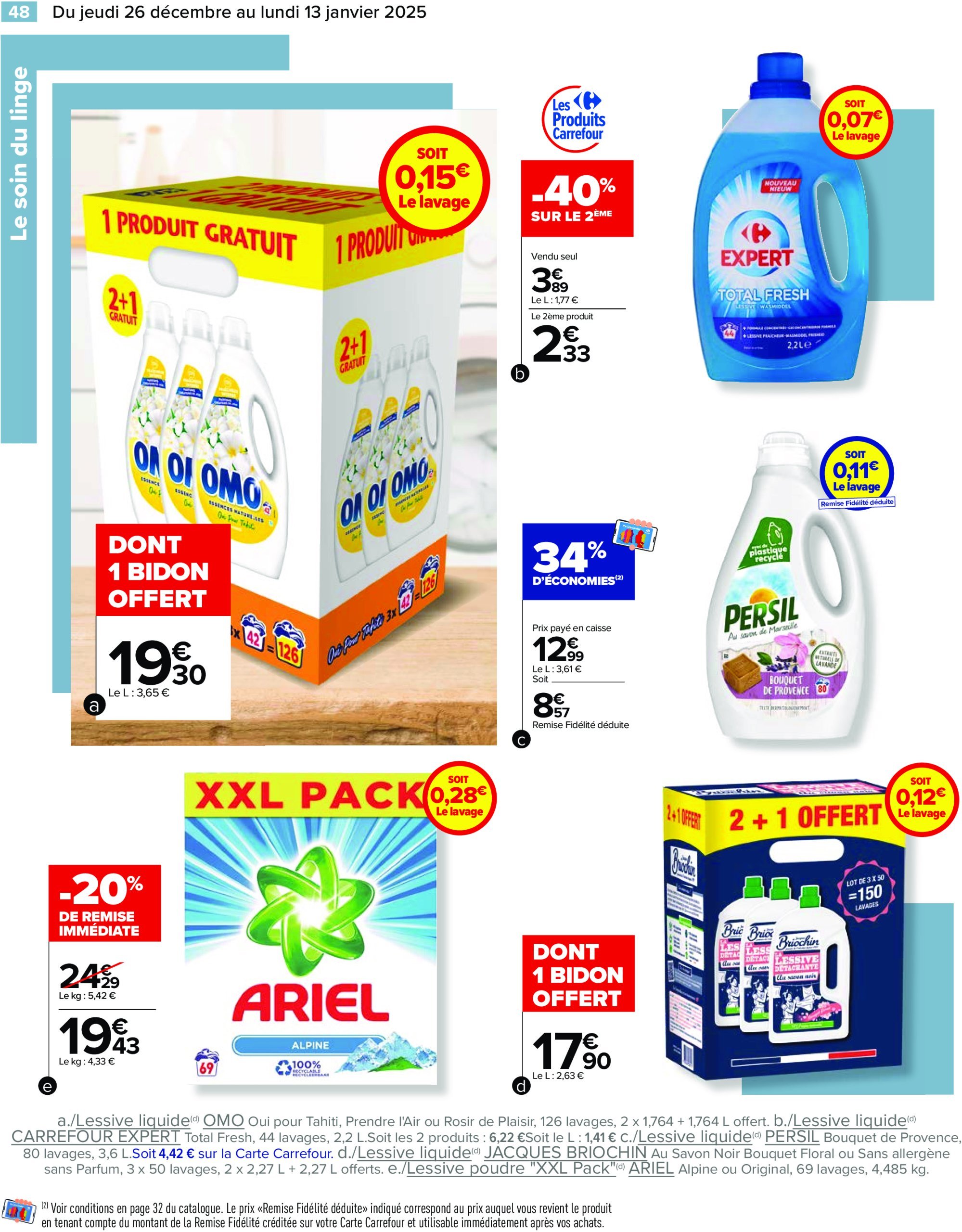 carrefour - Catalogue Carrefour - Le Blanc valable dès 26/12 - 13/01 - page: 50