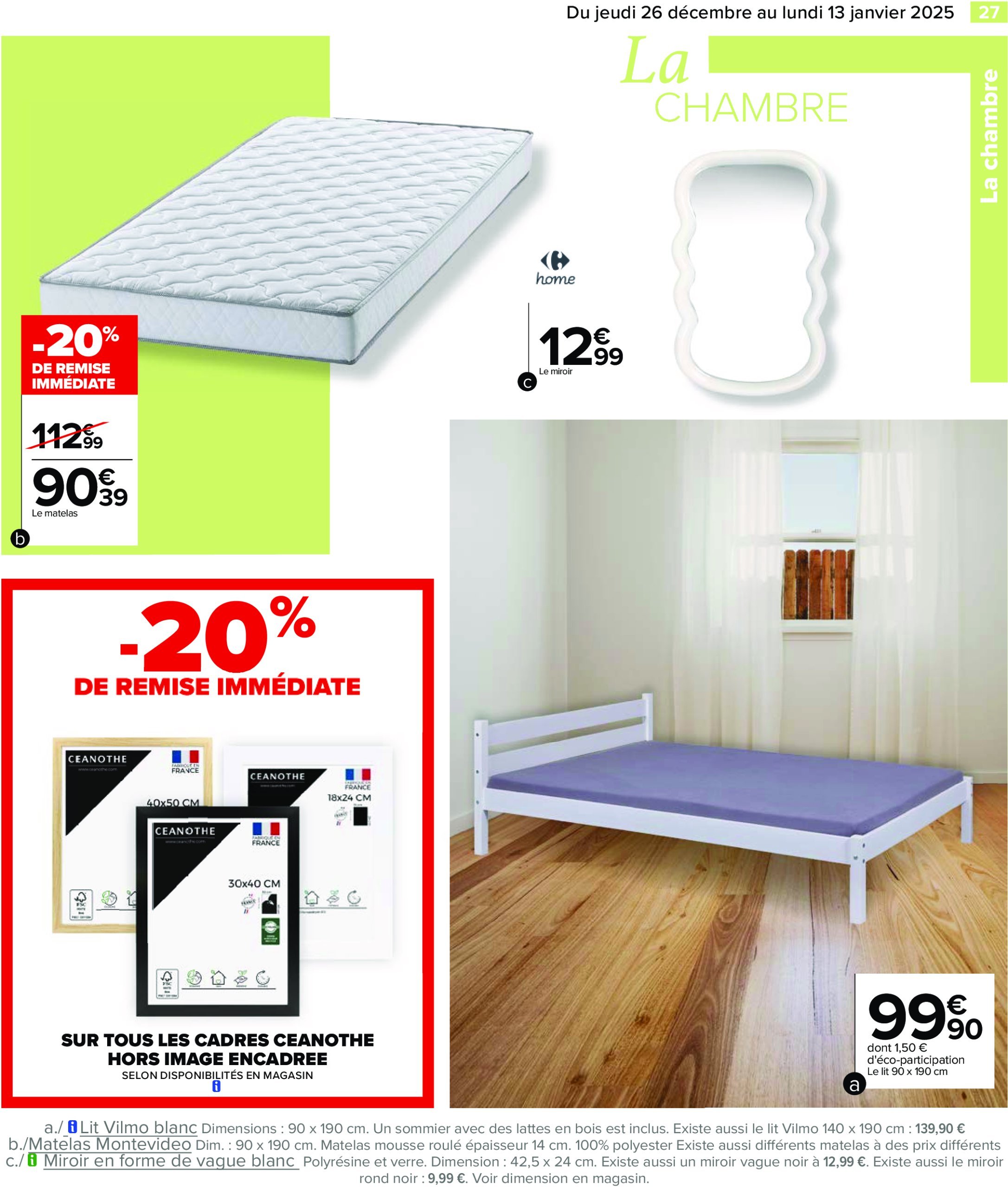 carrefour - Catalogue Carrefour - Le Blanc valable dès 26/12 - 13/01 - page: 29