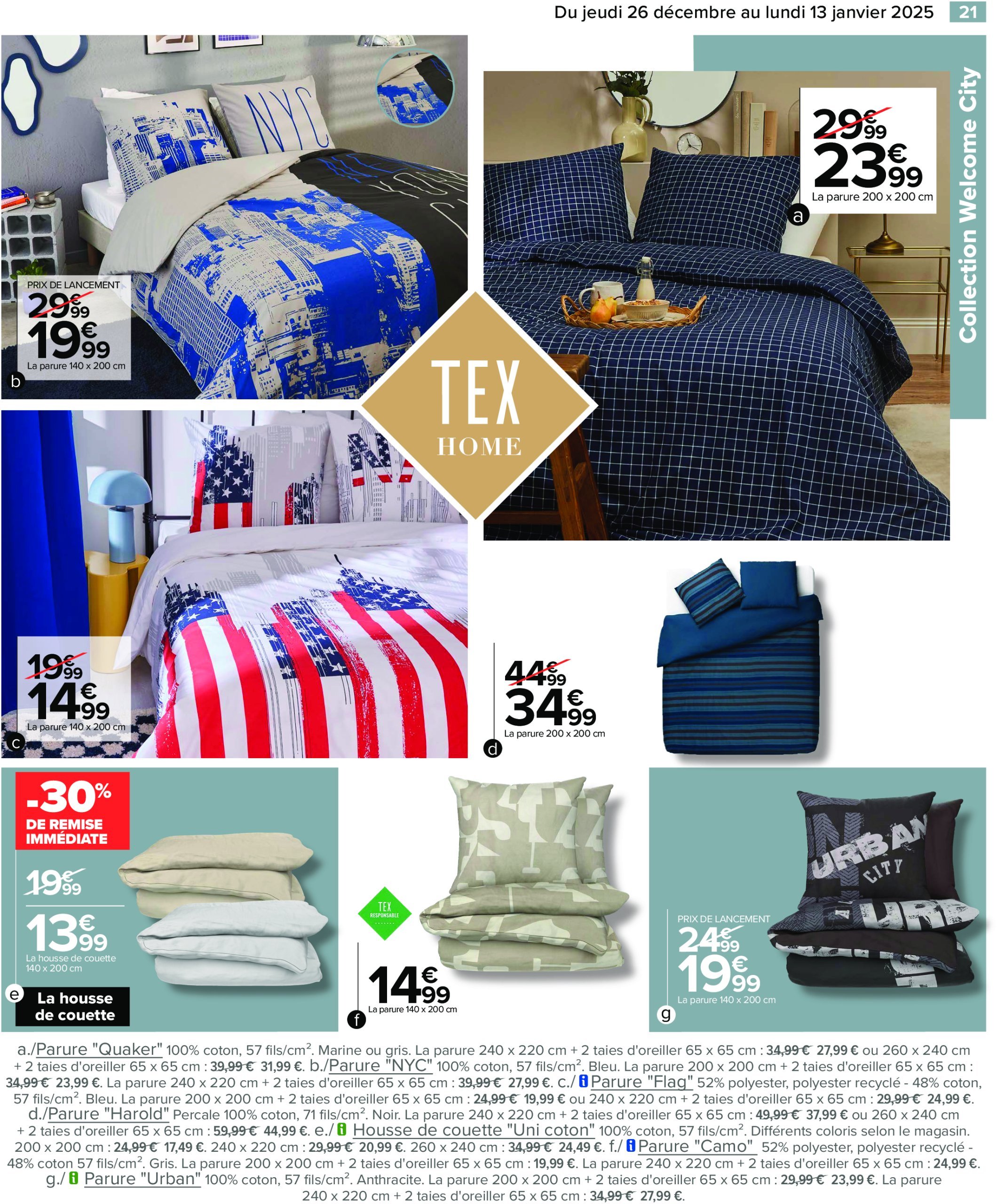 carrefour - Catalogue Carrefour - Le Blanc valable dès 26/12 - 13/01 - page: 23