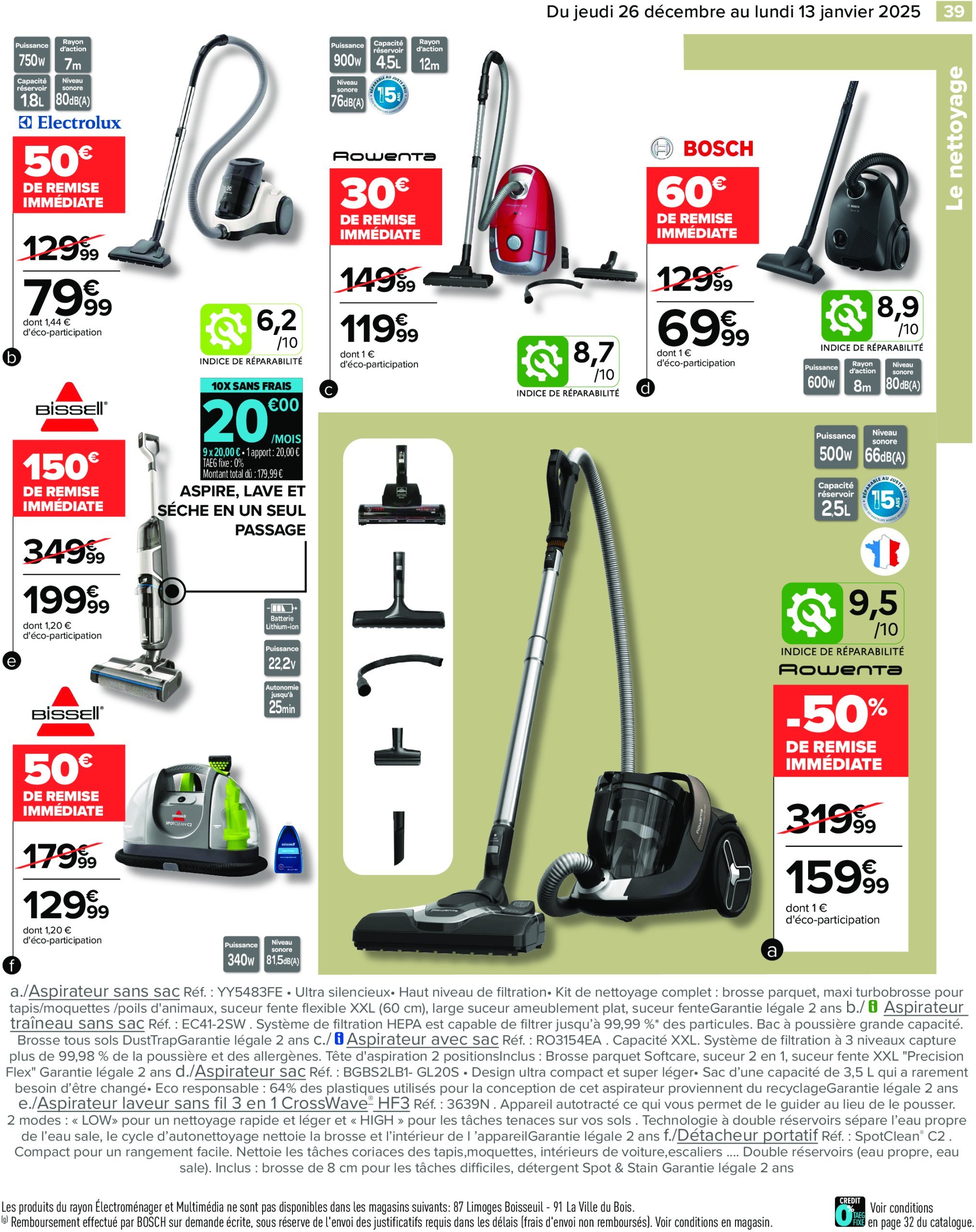 carrefour - Catalogue Carrefour - Le Blanc valable dès 26/12 - 13/01 - page: 41