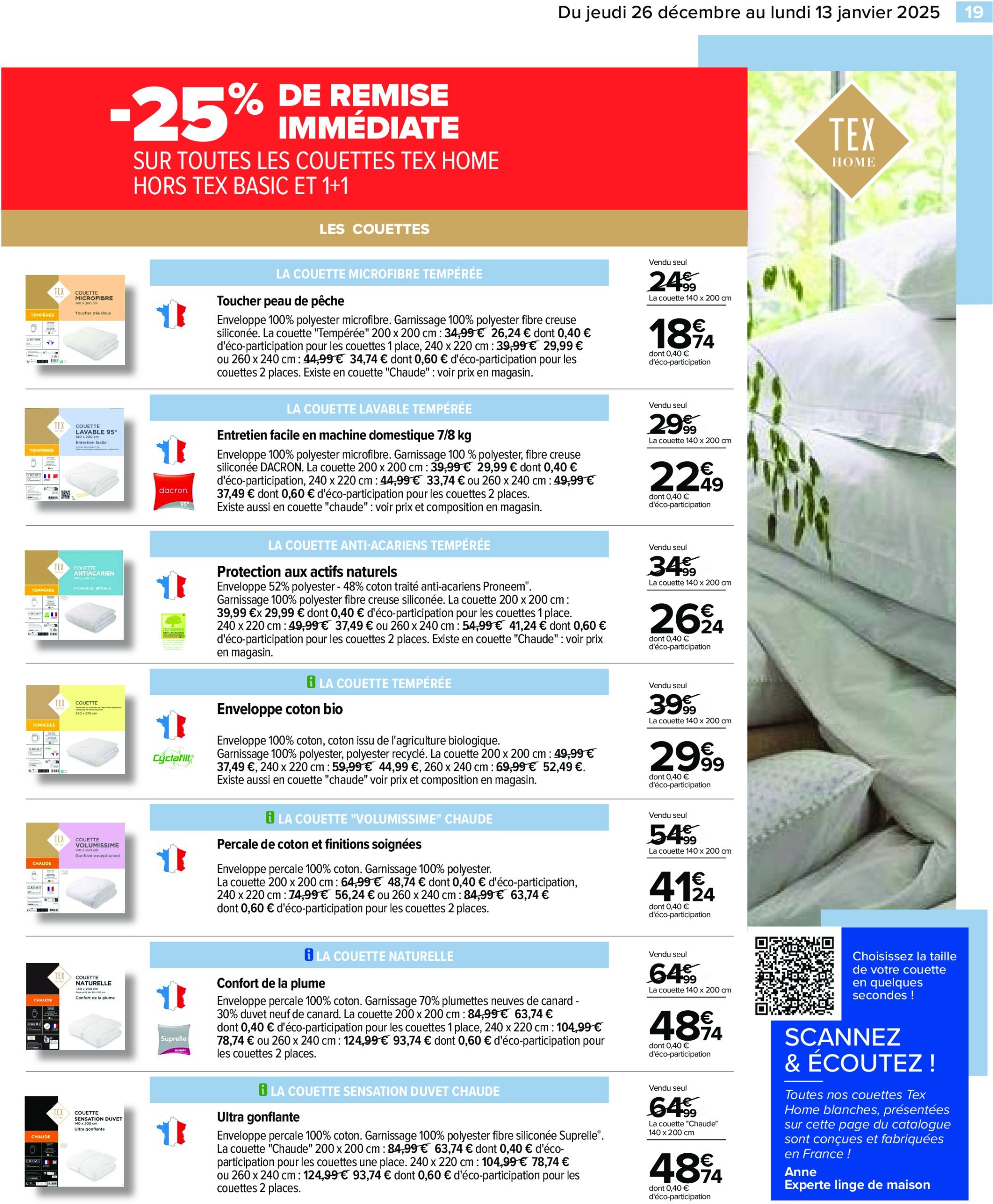 carrefour - Catalogue Carrefour - Le Blanc valable dès 26/12 - 13/01 - page: 21