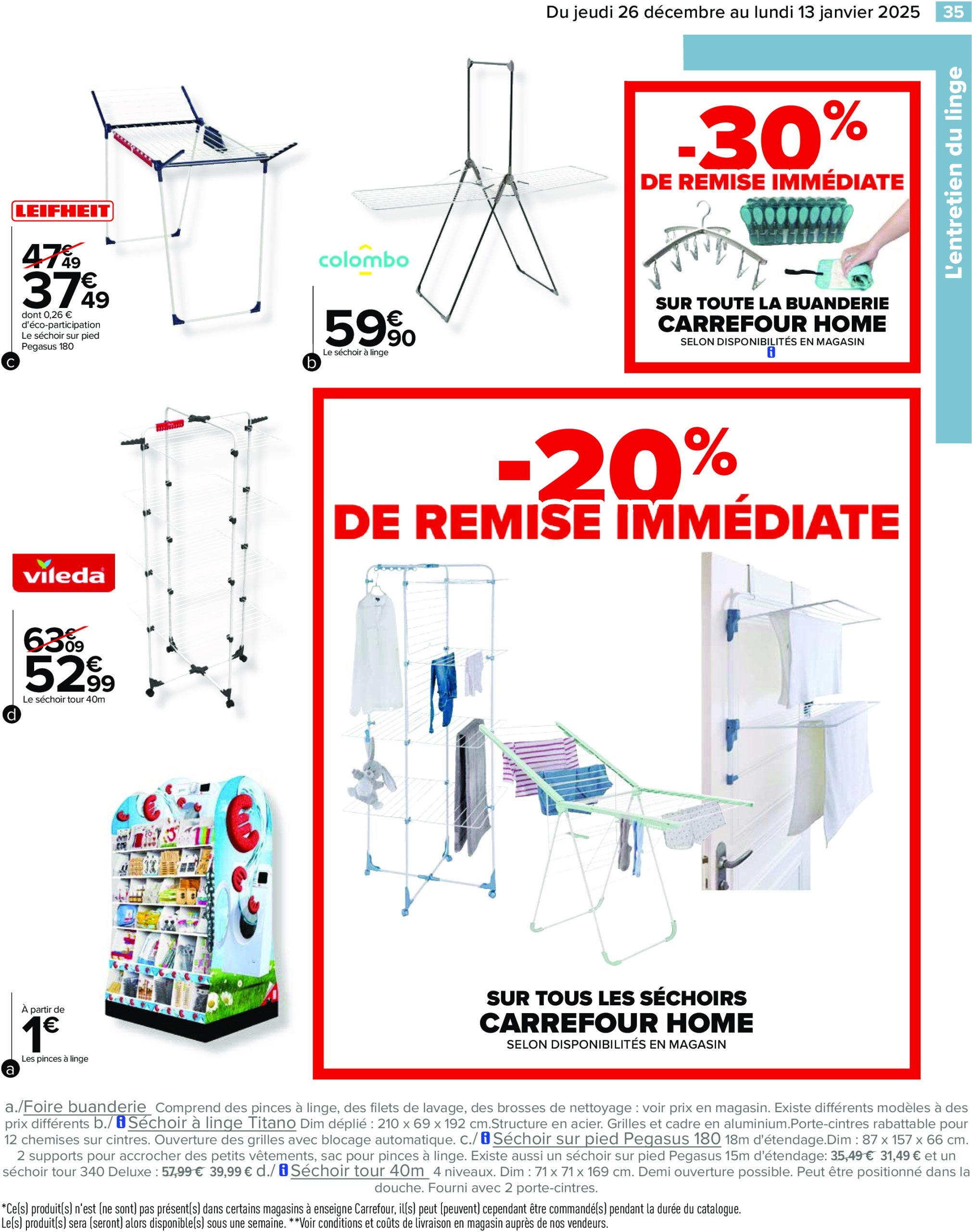 carrefour - Catalogue Carrefour - Le Blanc valable dès 26/12 - 13/01 - page: 37