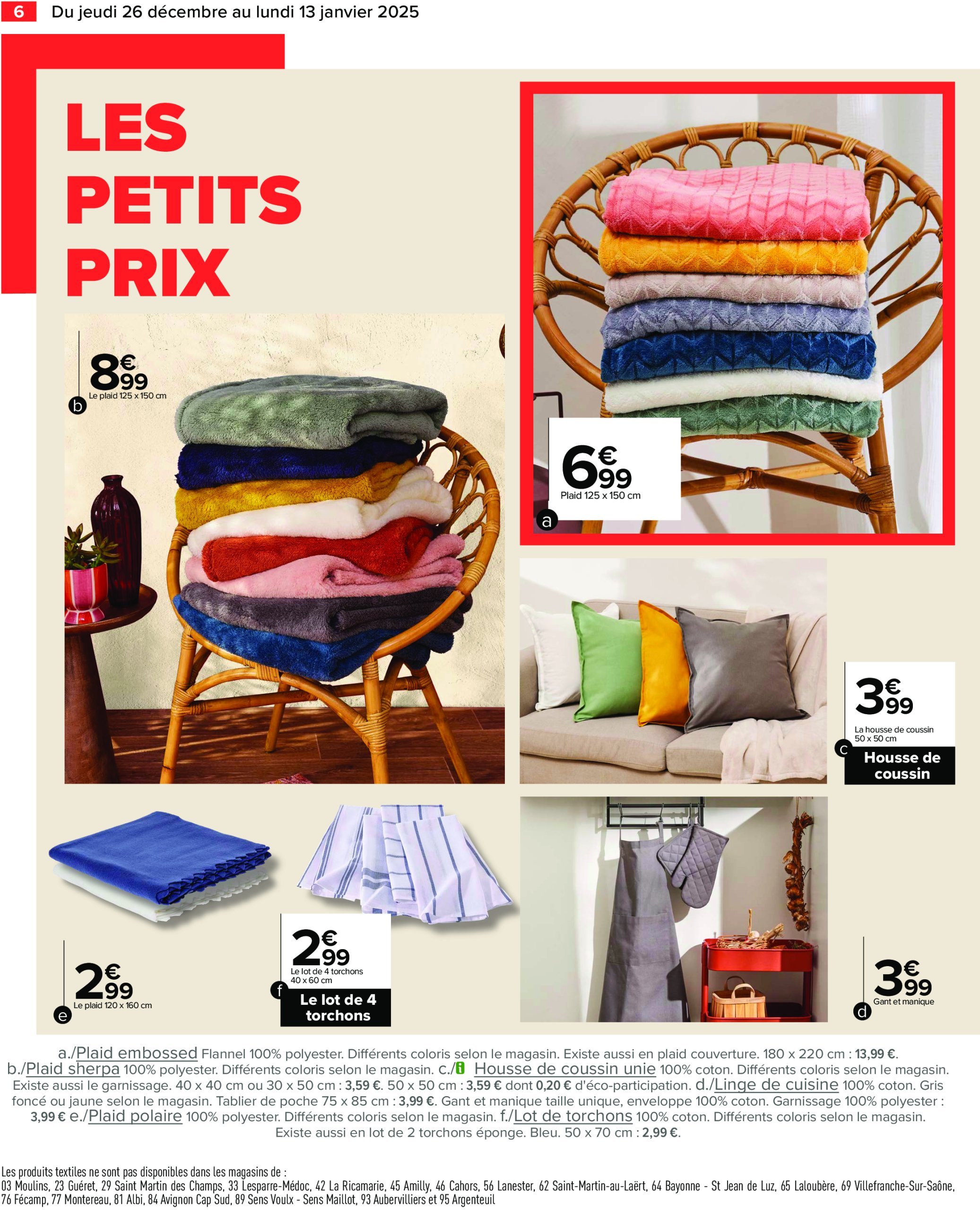 carrefour - Catalogue Carrefour - Le Blanc valable dès 26/12 - 13/01 - page: 8