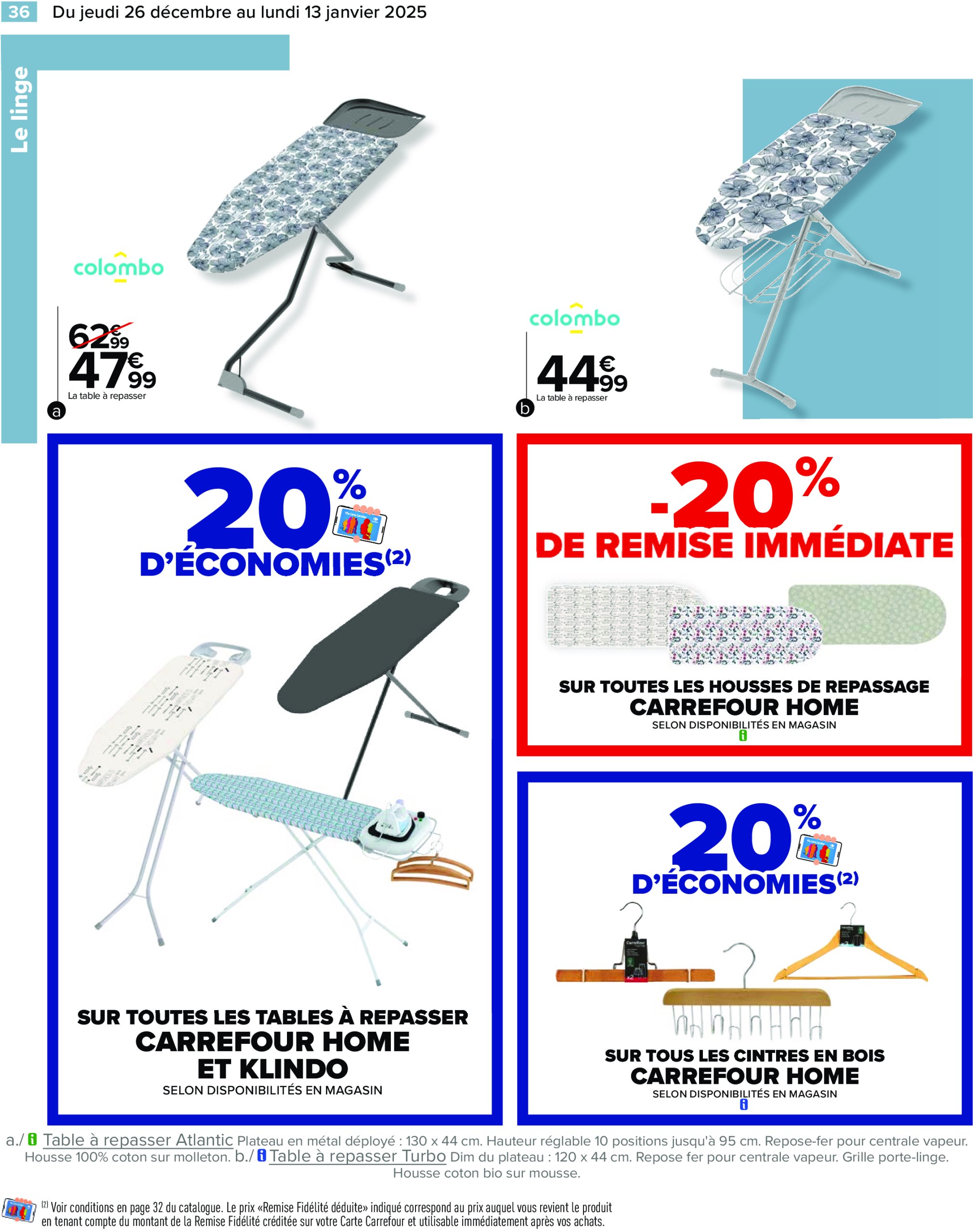 carrefour - Catalogue Carrefour - Le Blanc valable dès 26/12 - 13/01 - page: 38