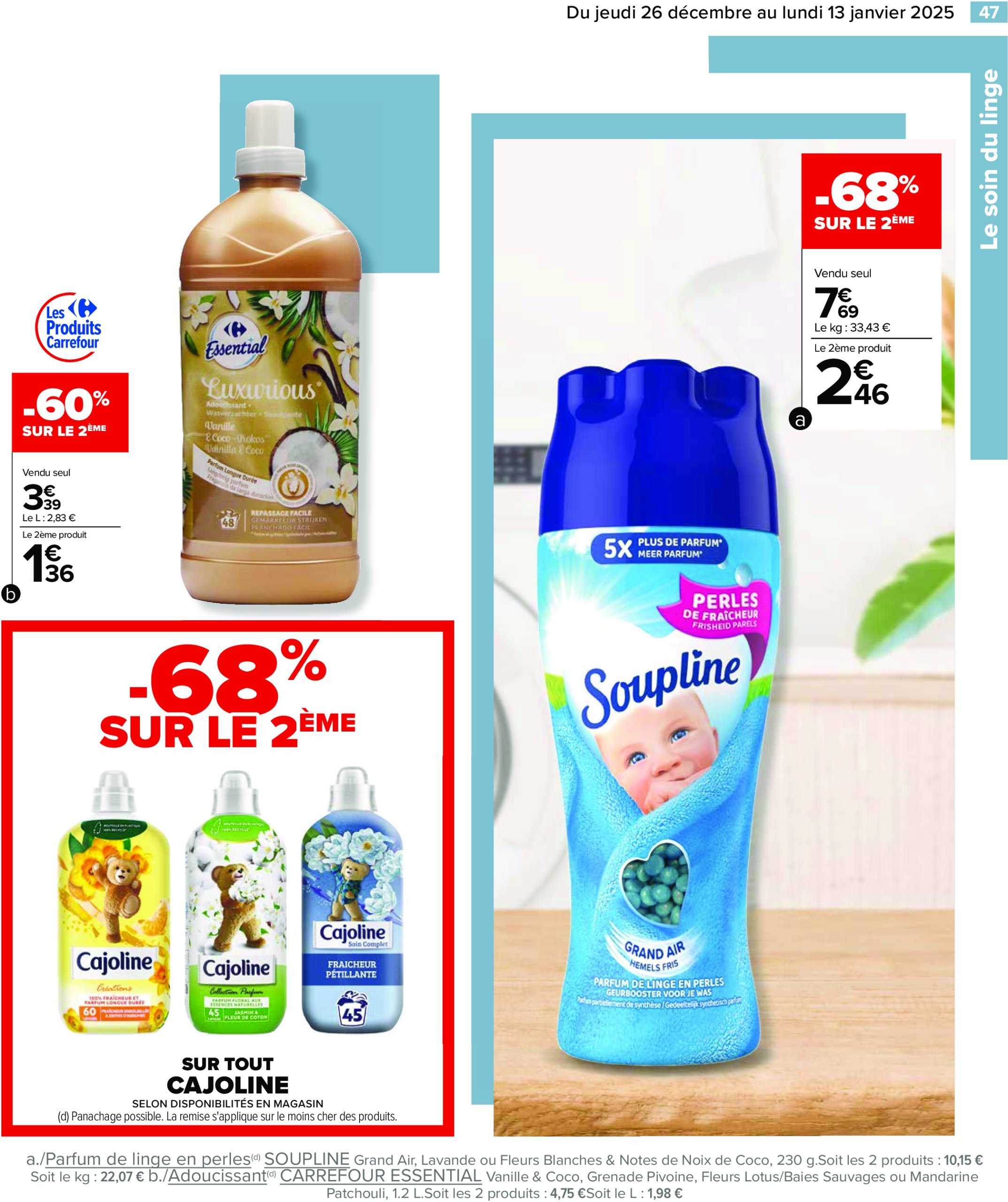 carrefour - Catalogue Carrefour - Le Blanc valable dès 26/12 - 13/01 - page: 49