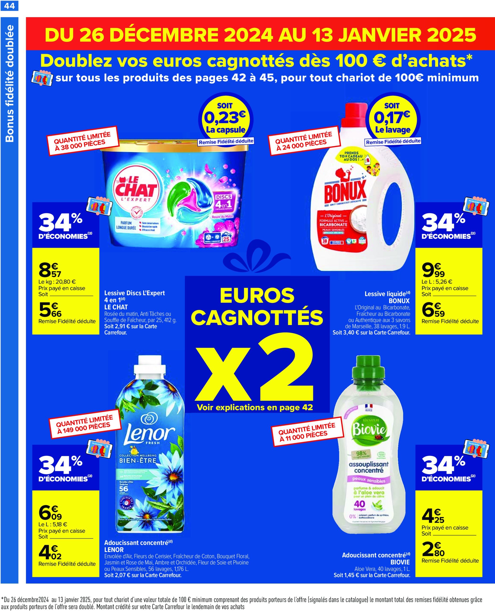 carrefour - Catalogue Carrefour - Le Blanc valable dès 26/12 - 13/01 - page: 46