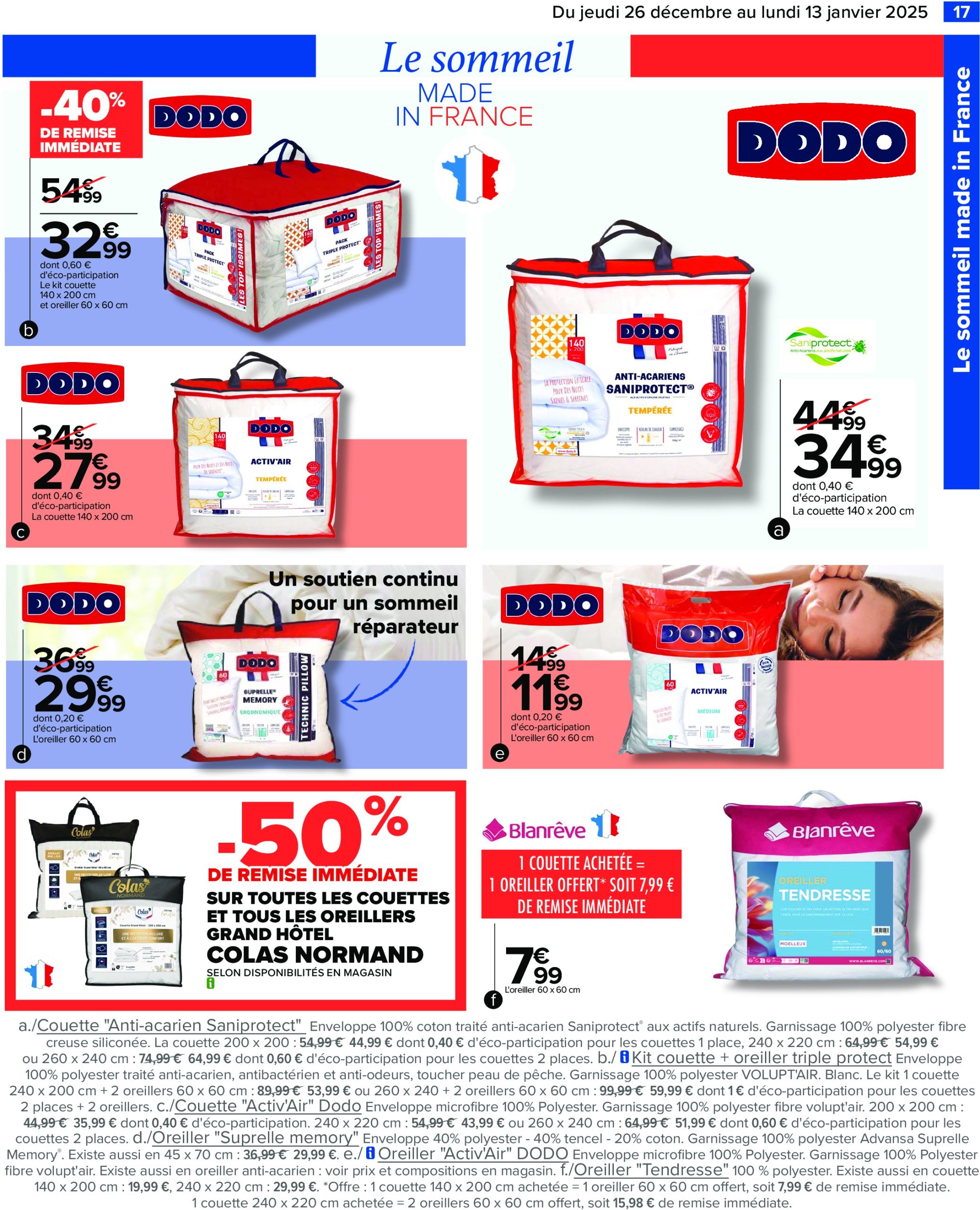 carrefour - Catalogue Carrefour - Le Blanc valable dès 26/12 - 13/01 - page: 19