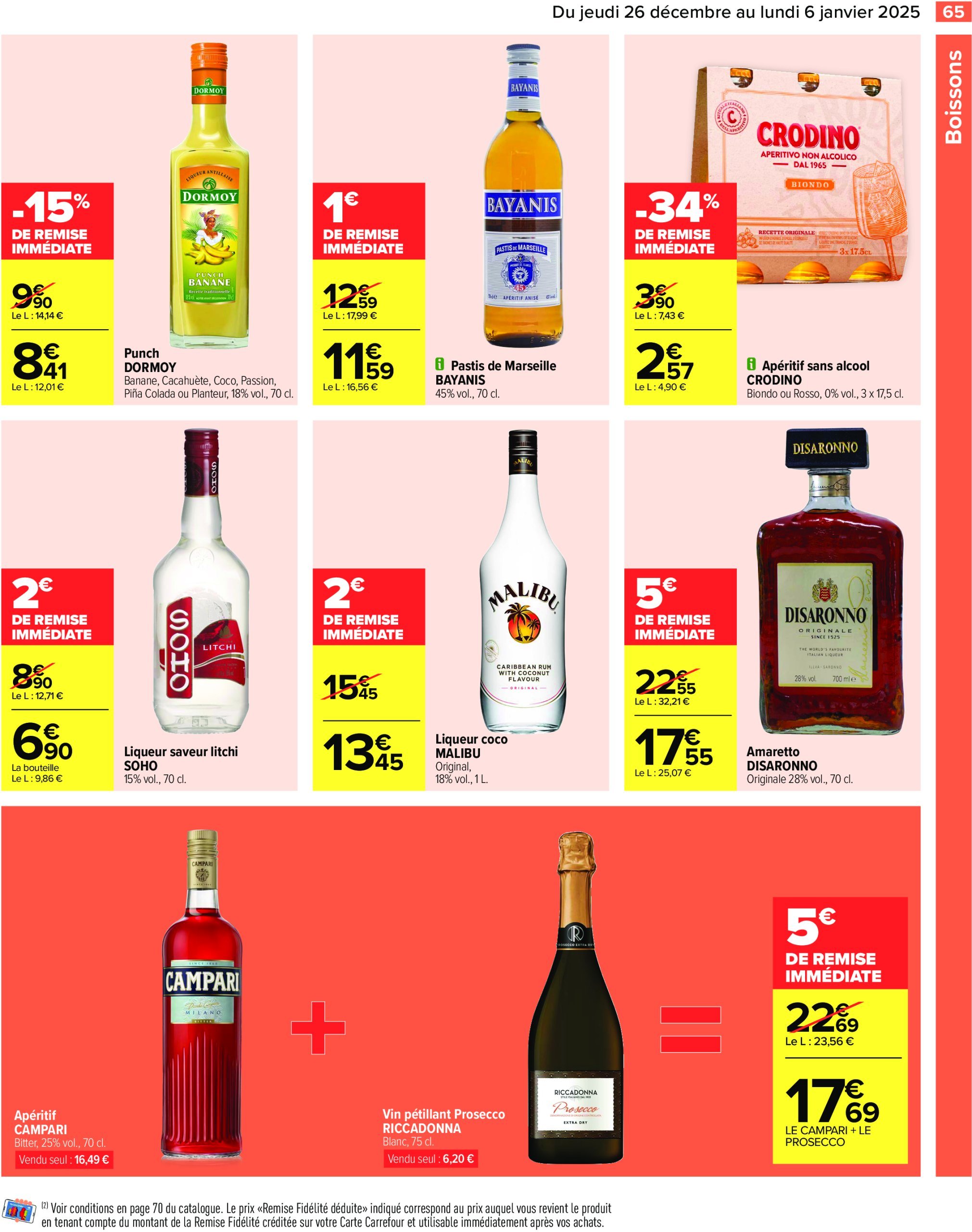 carrefour - Catalogue Carrefour valable dès 26/12 - 06/01 - page: 71