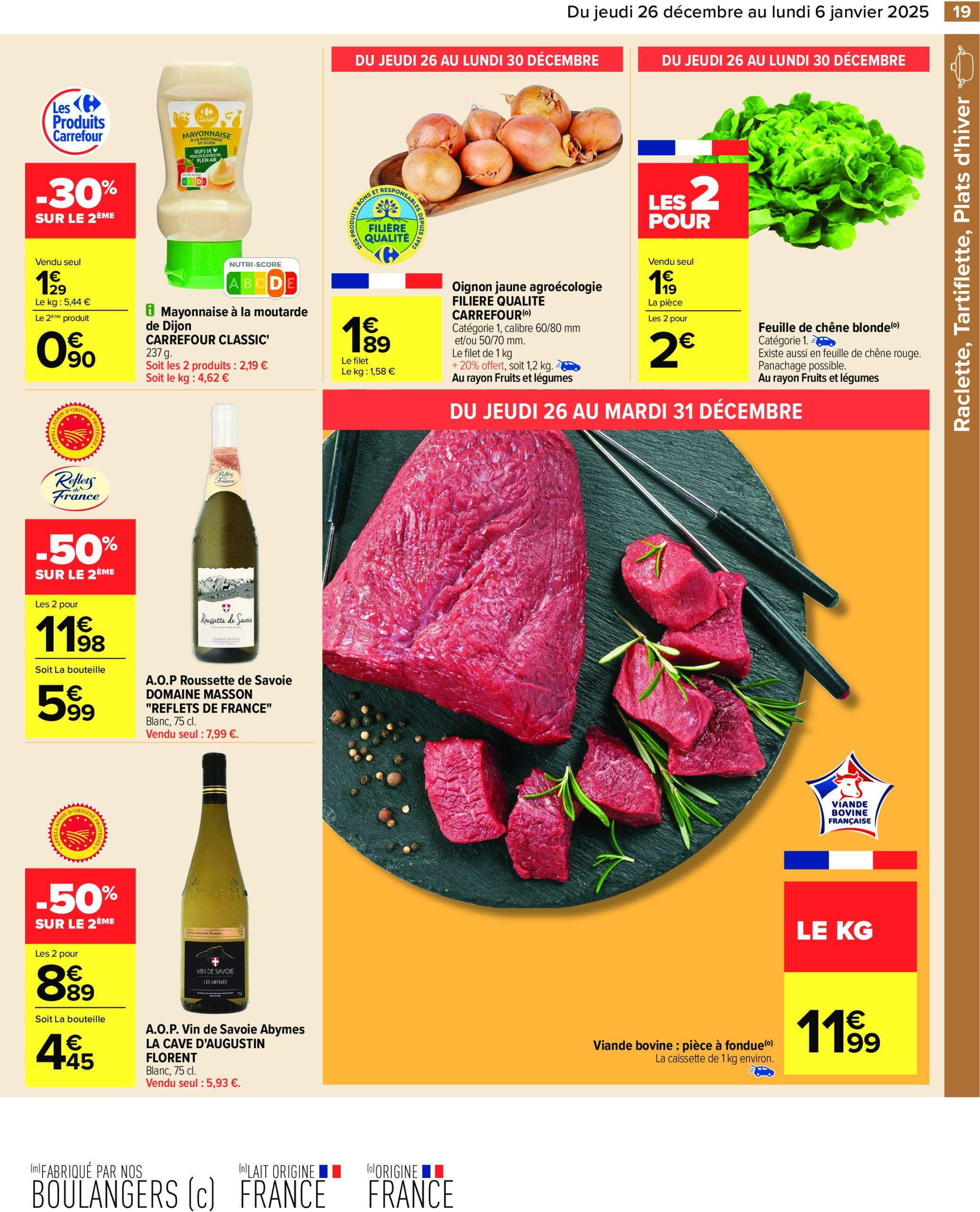 carrefour - Catalogue Carrefour valable dès 26/12 - 06/01 - page: 25