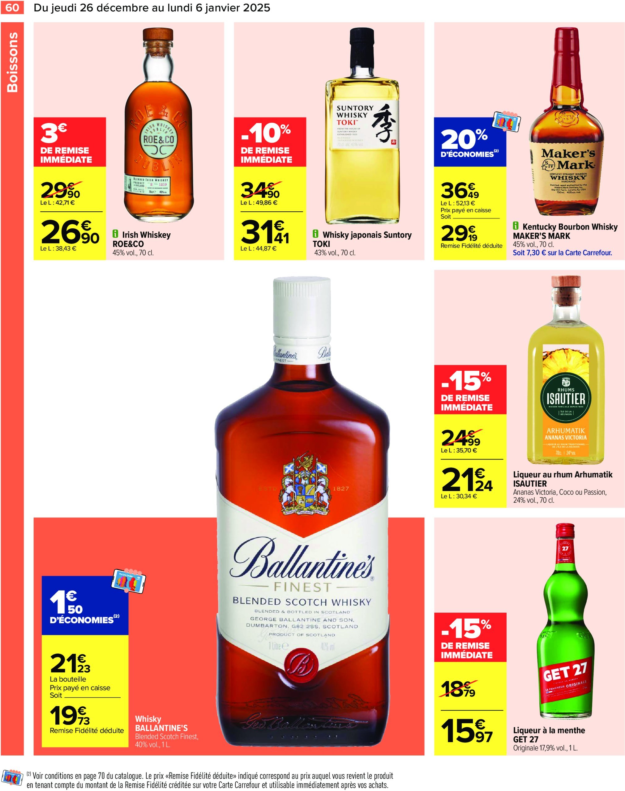 carrefour - Catalogue Carrefour valable dès 26/12 - 06/01 - page: 66